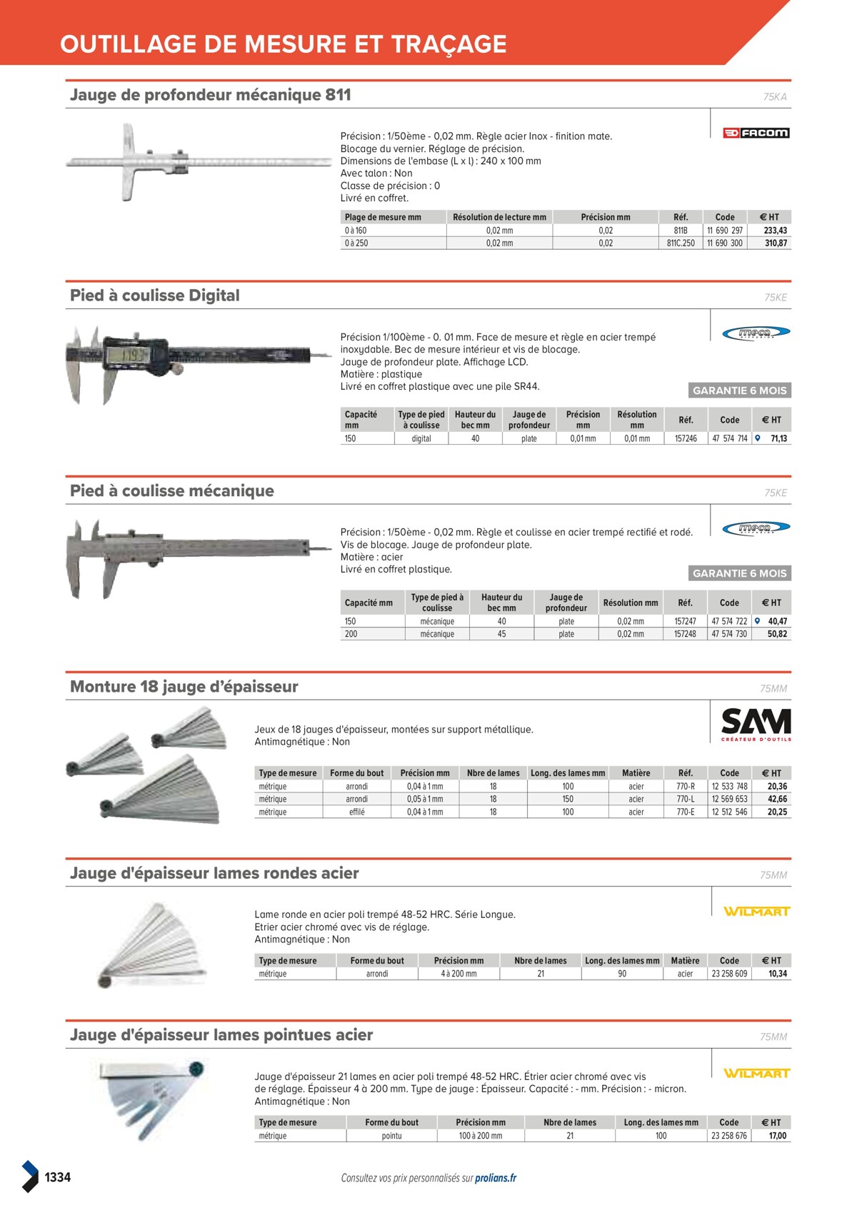 Catalogue PRO&DISPO L'OFFRE 100% STOCK DE PROLIANS, page 01336