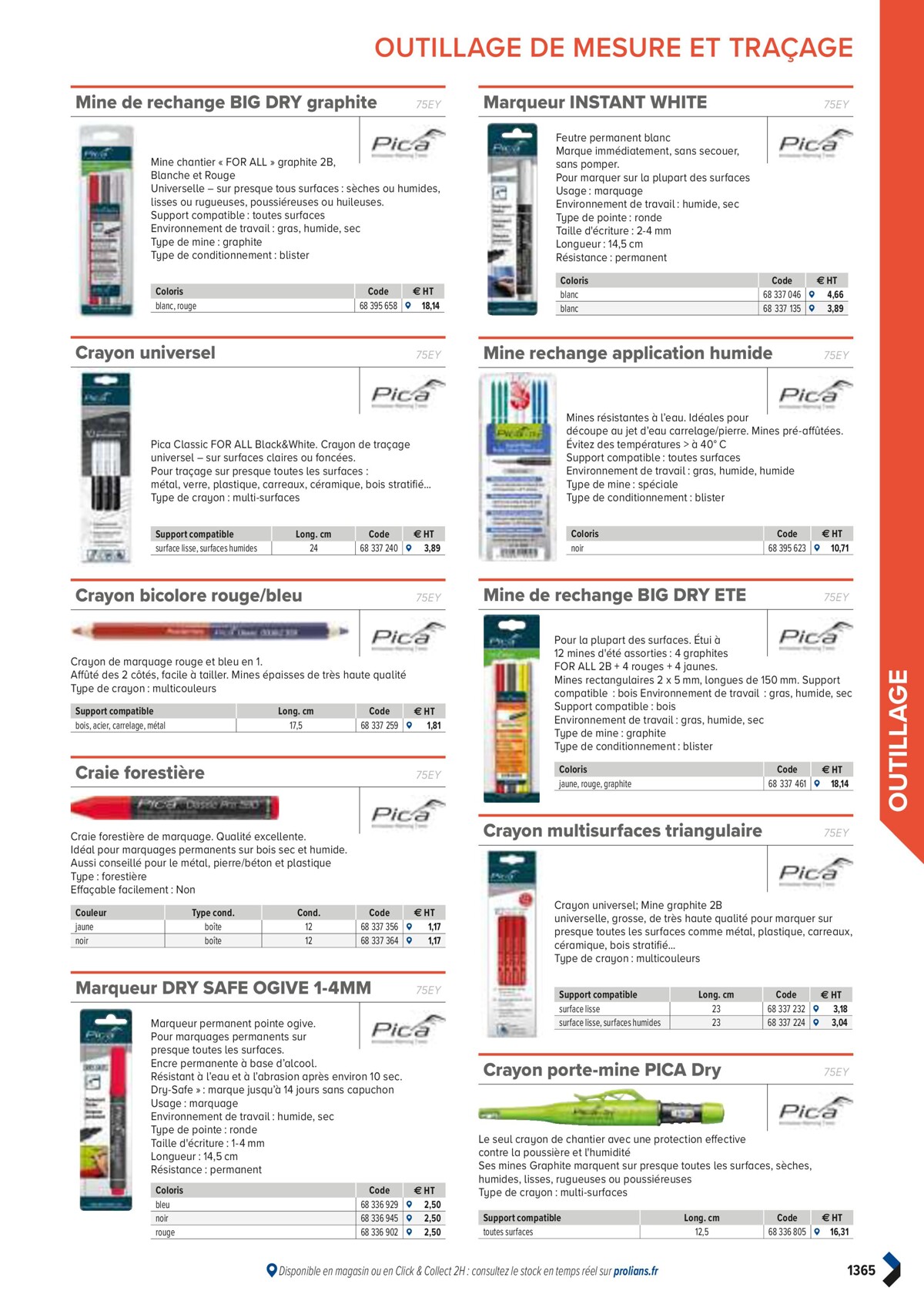 Catalogue PRO&DISPO L'OFFRE 100% STOCK DE PROLIANS, page 01367