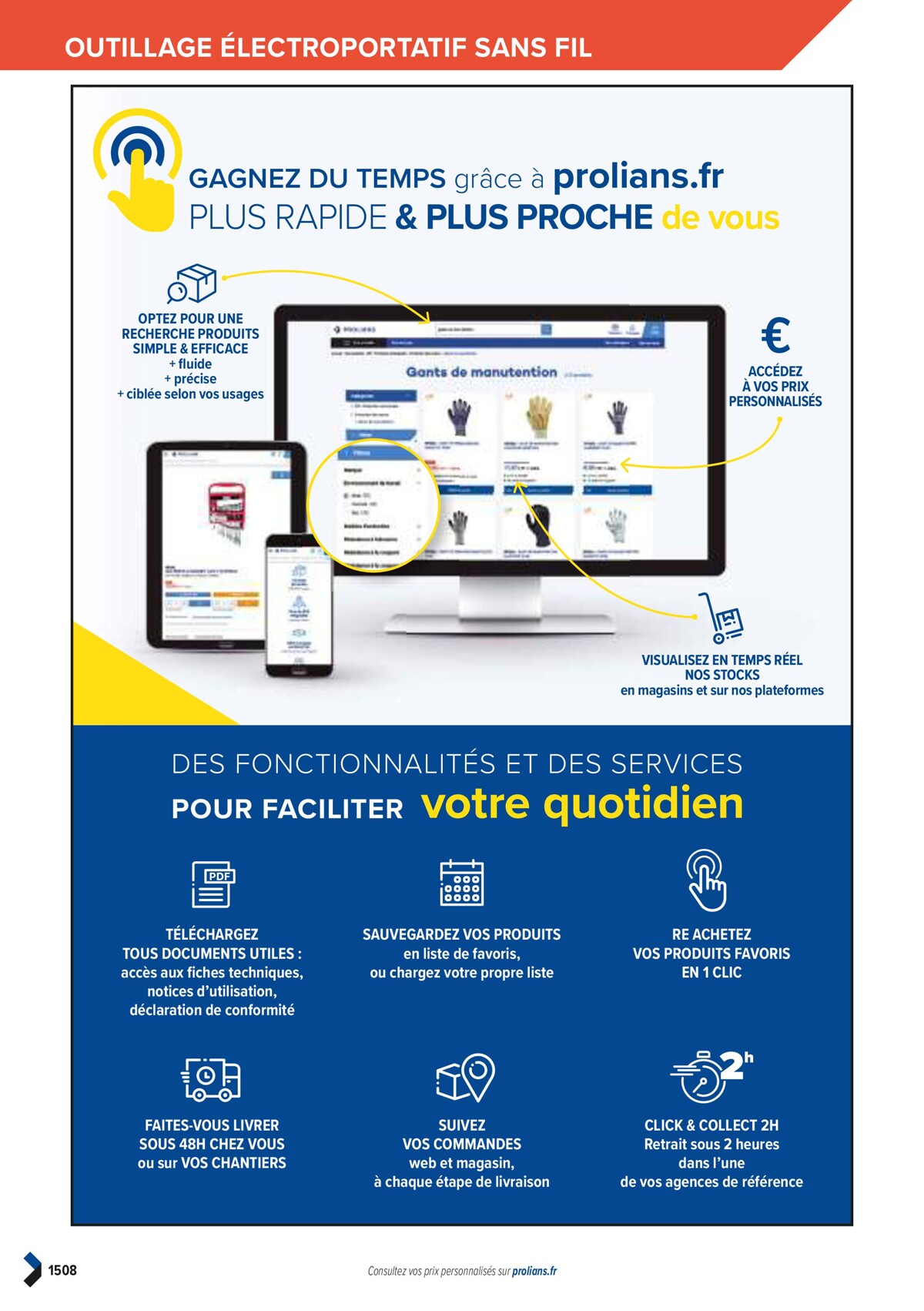 Catalogue PRO&DISPO L'OFFRE 100% STOCK DE PROLIANS, page 01510