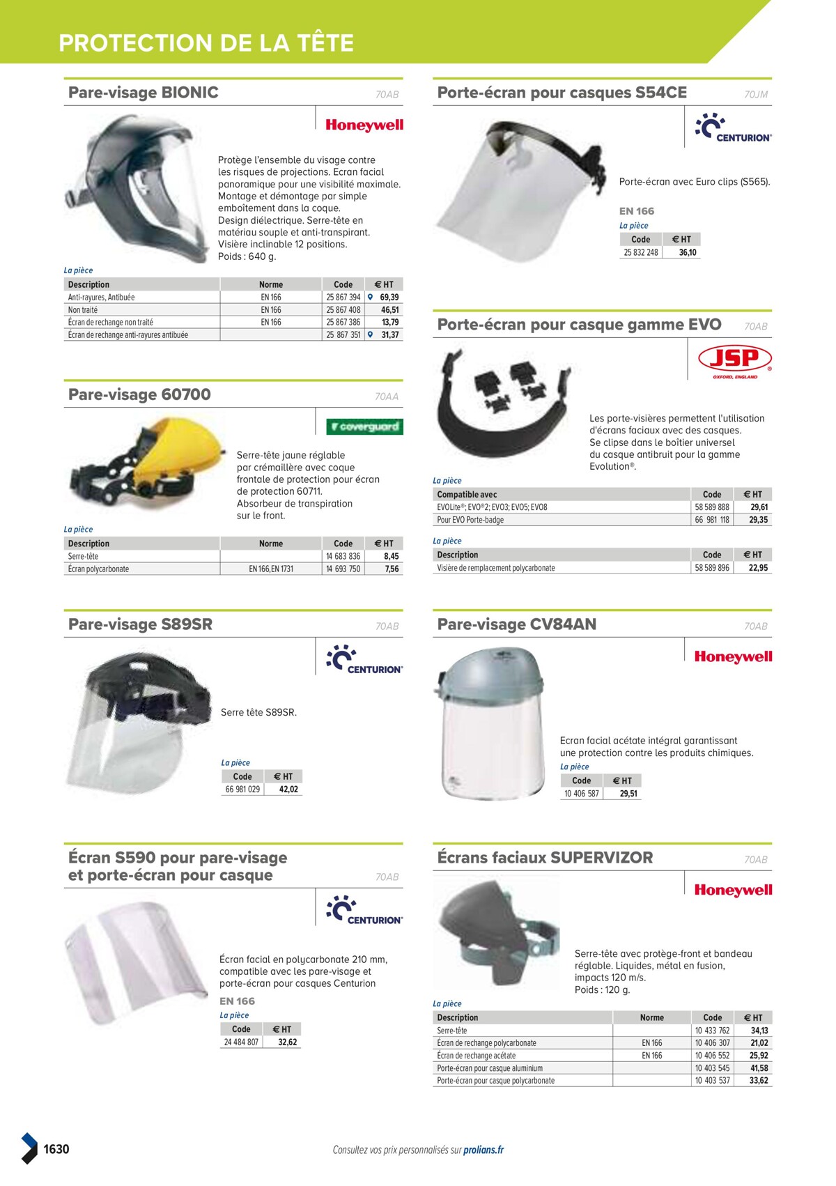 Catalogue PRO&DISPO L'OFFRE 100% STOCK DE PROLIANS, page 01632