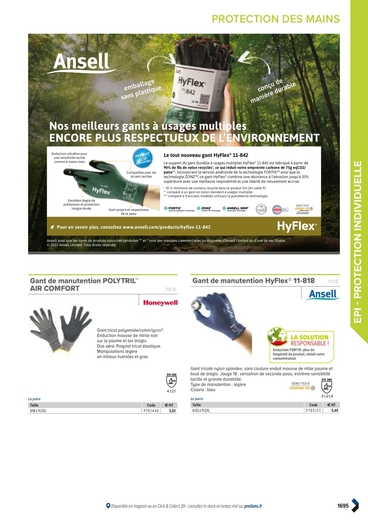 Catalogue PRO&DISPO L'OFFRE 100% STOCK DE PROLIANS, page 01697