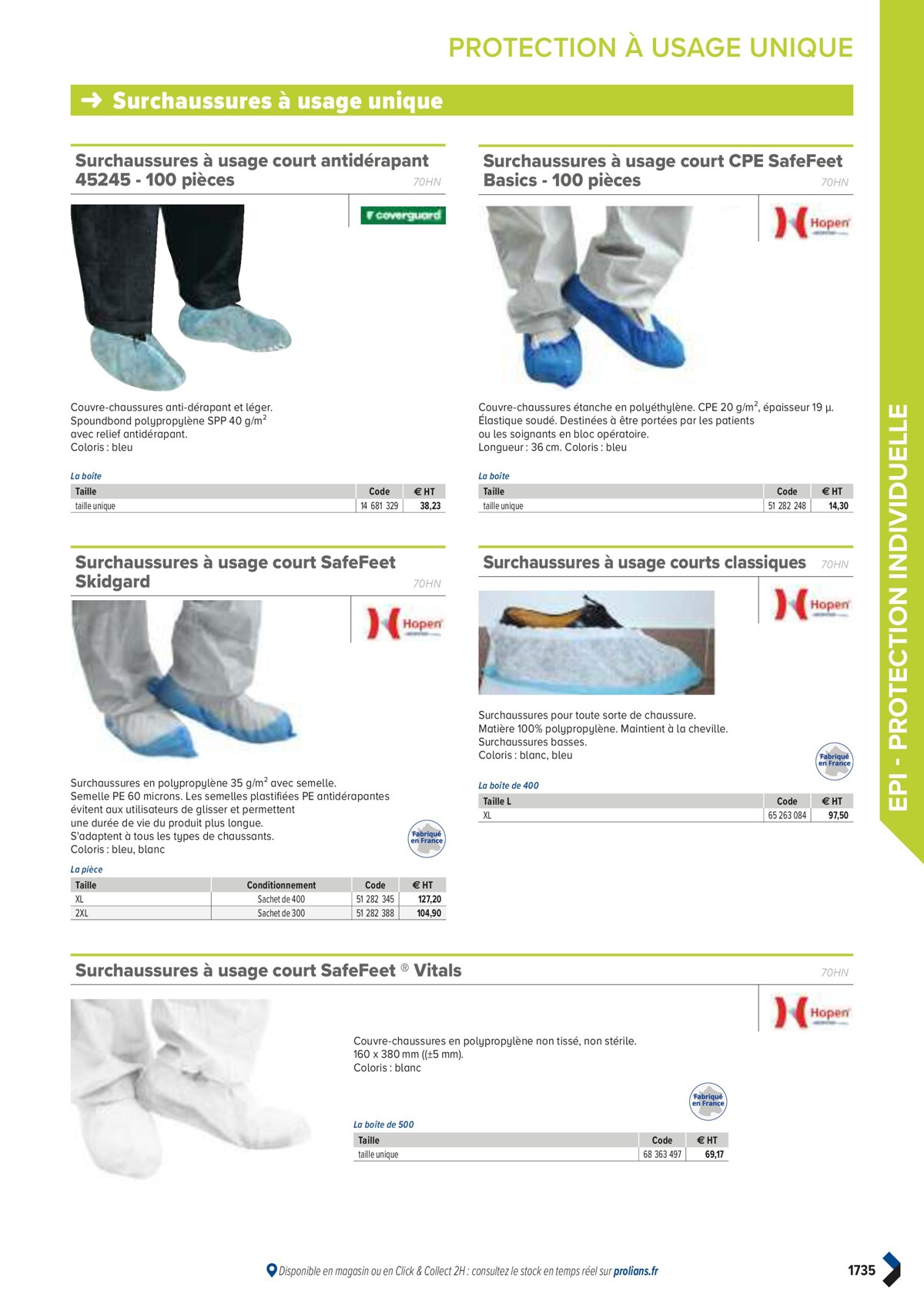 Catalogue PRO&DISPO L'OFFRE 100% STOCK DE PROLIANS, page 01737