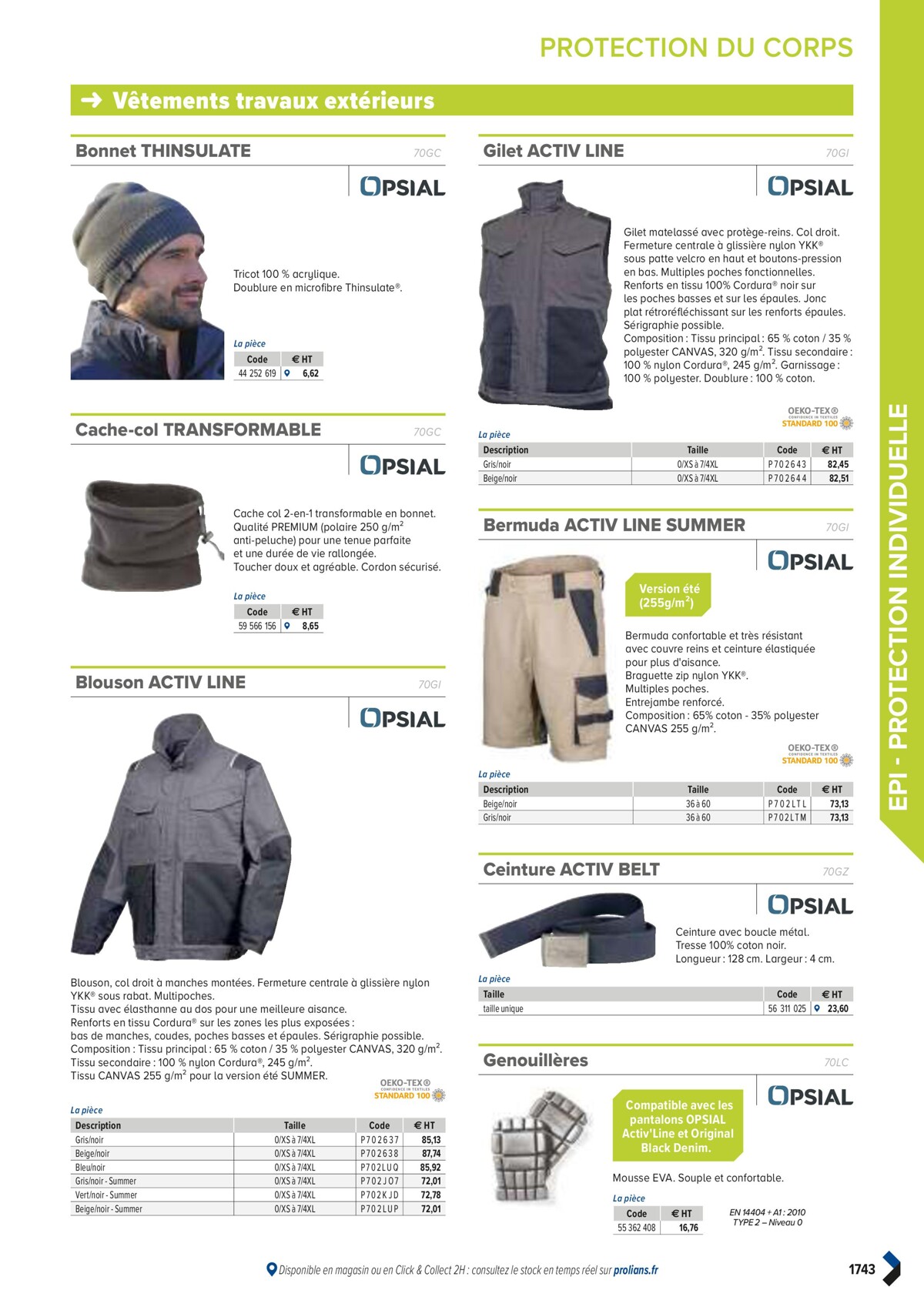 Catalogue PRO&DISPO L'OFFRE 100% STOCK DE PROLIANS, page 01745