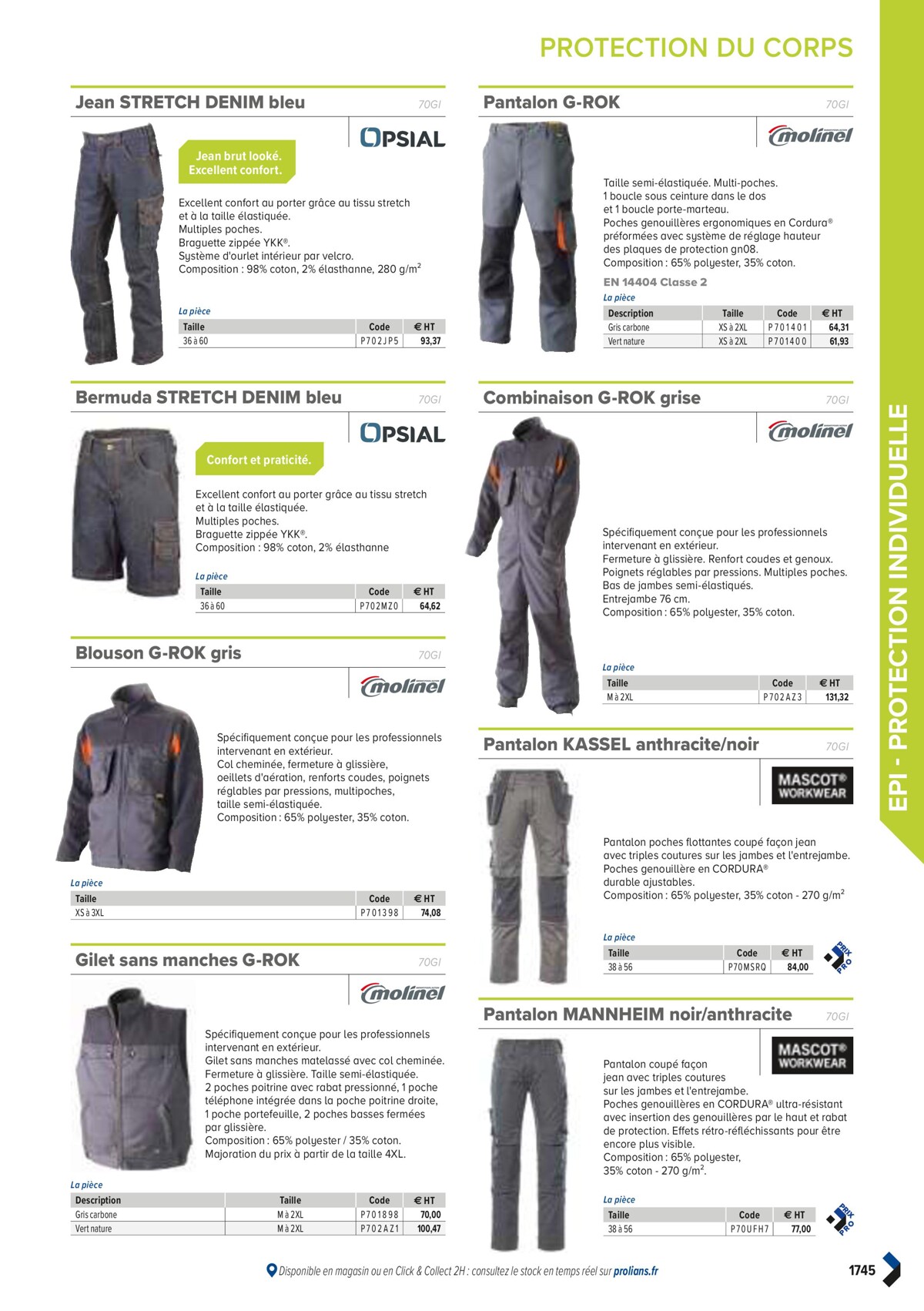 Catalogue PRO&DISPO L'OFFRE 100% STOCK DE PROLIANS, page 01747