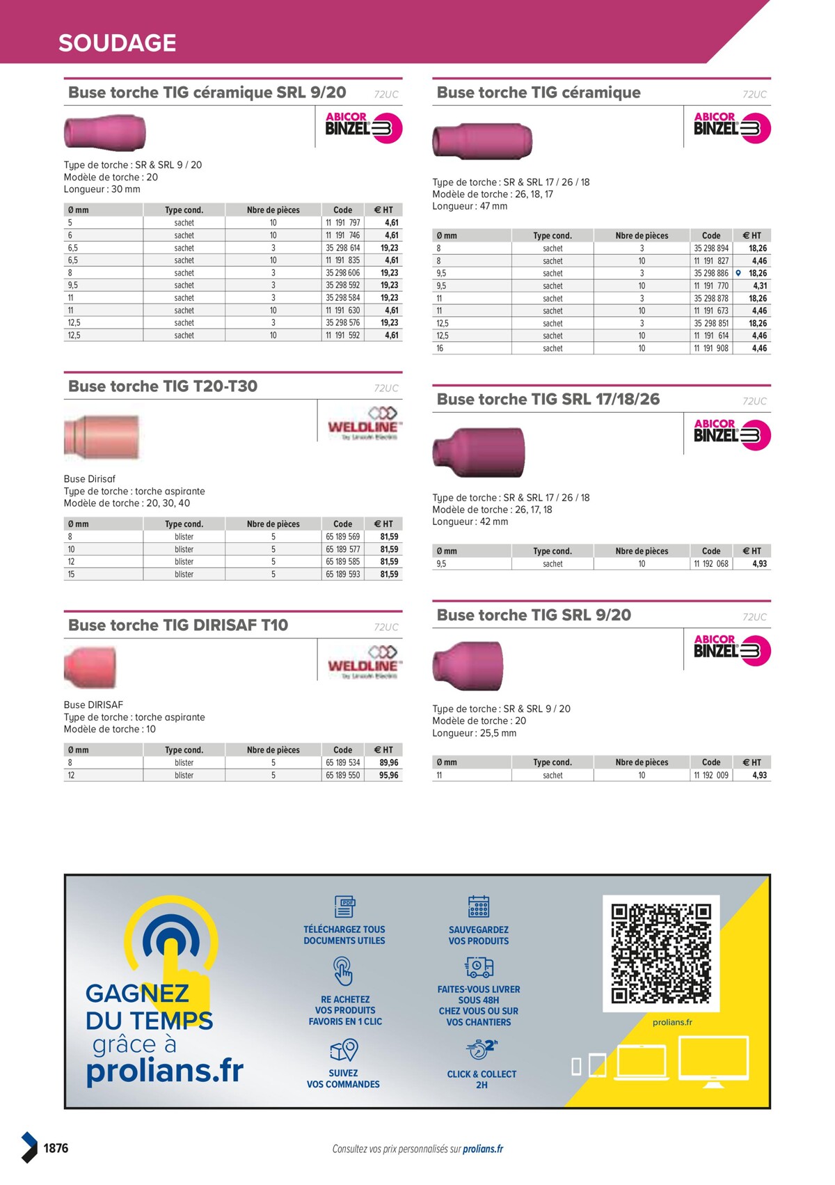 Catalogue PRO&DISPO L'OFFRE 100% STOCK DE PROLIANS, page 01878