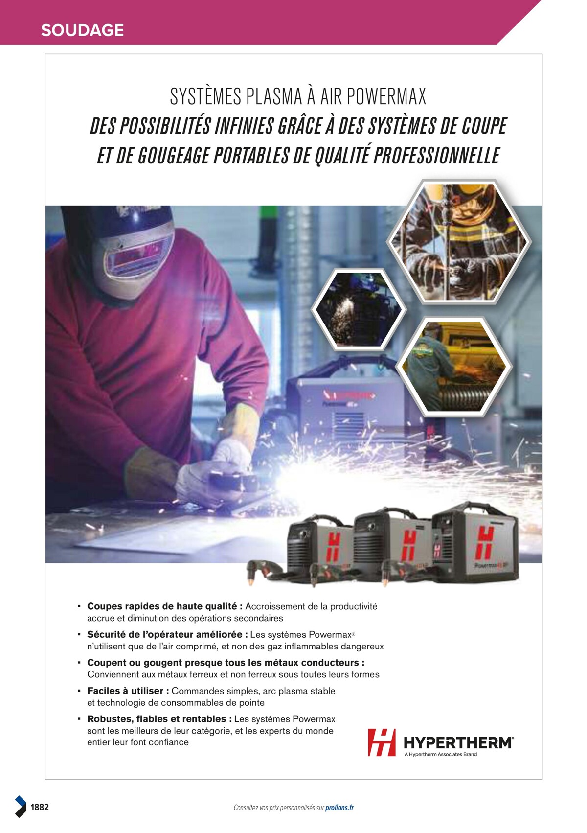 Catalogue PRO&DISPO L'OFFRE 100% STOCK DE PROLIANS, page 01884