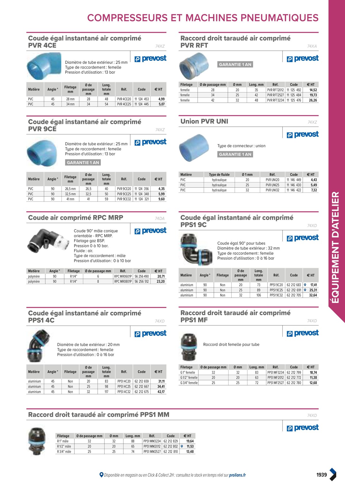 Catalogue PRO&DISPO L'OFFRE 100% STOCK DE PROLIANS, page 01941