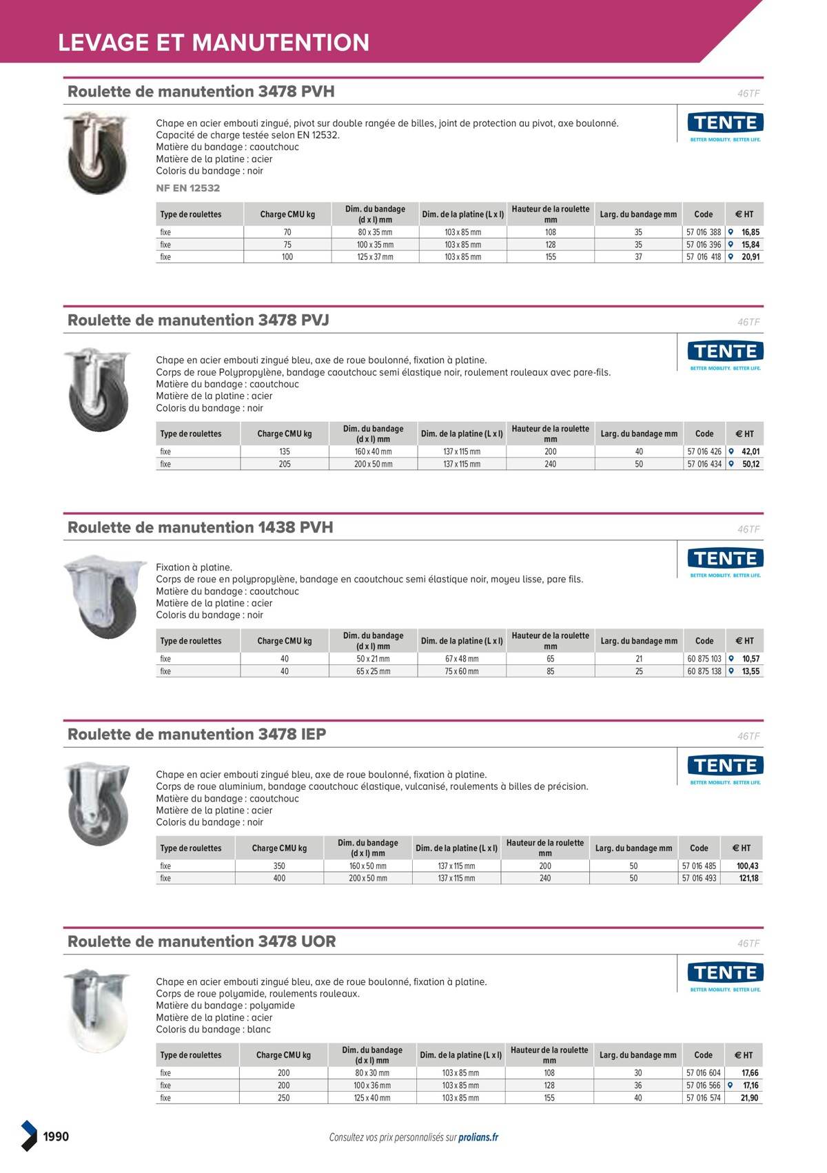 Catalogue PRO&DISPO L'OFFRE 100% STOCK DE PROLIANS, page 01992