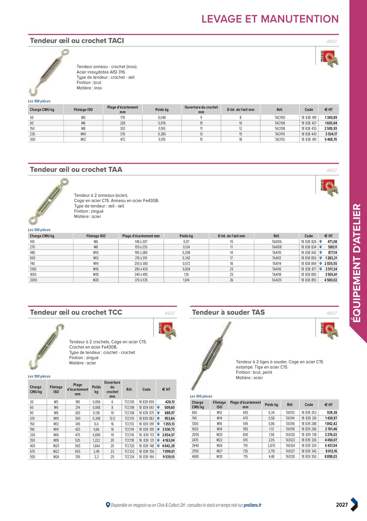 Catalogue PRO&DISPO L'OFFRE 100% STOCK DE PROLIANS, page 02029