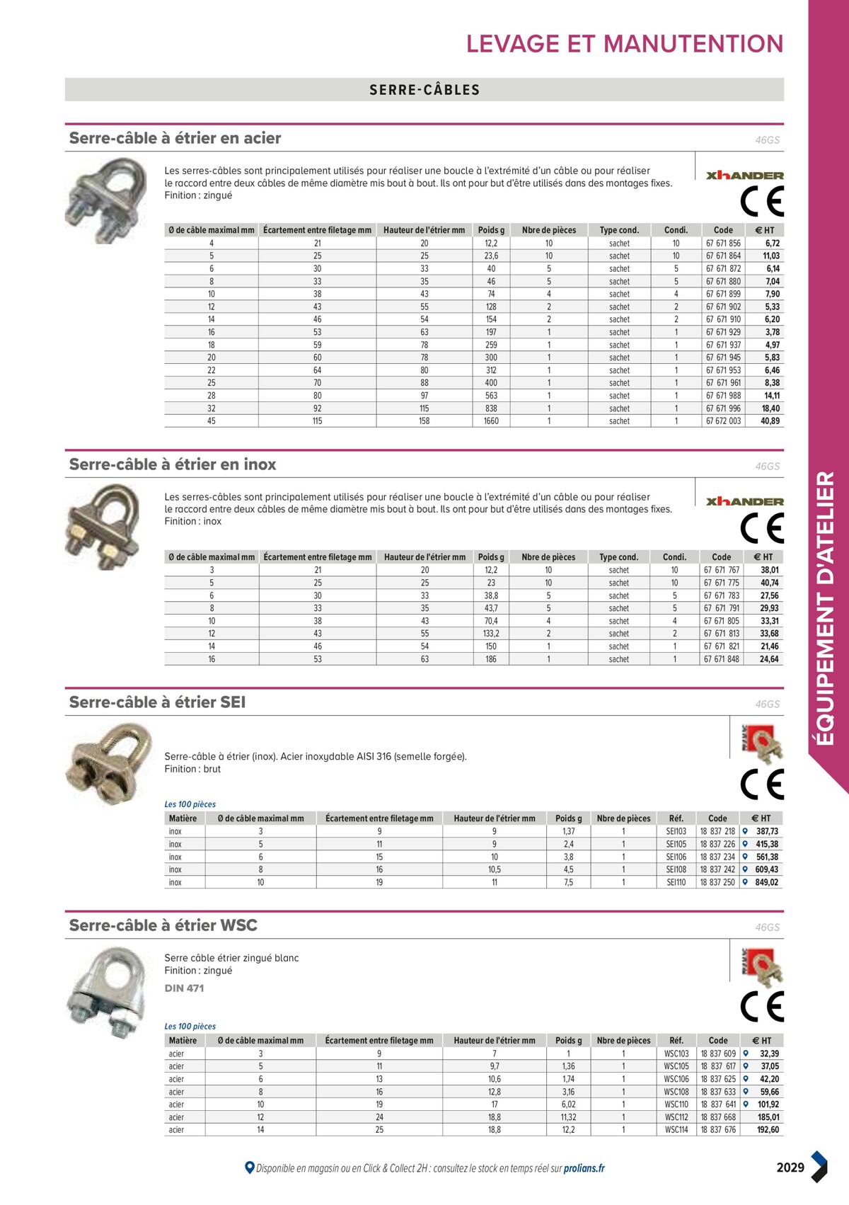 Catalogue PRO&DISPO L'OFFRE 100% STOCK DE PROLIANS, page 02031