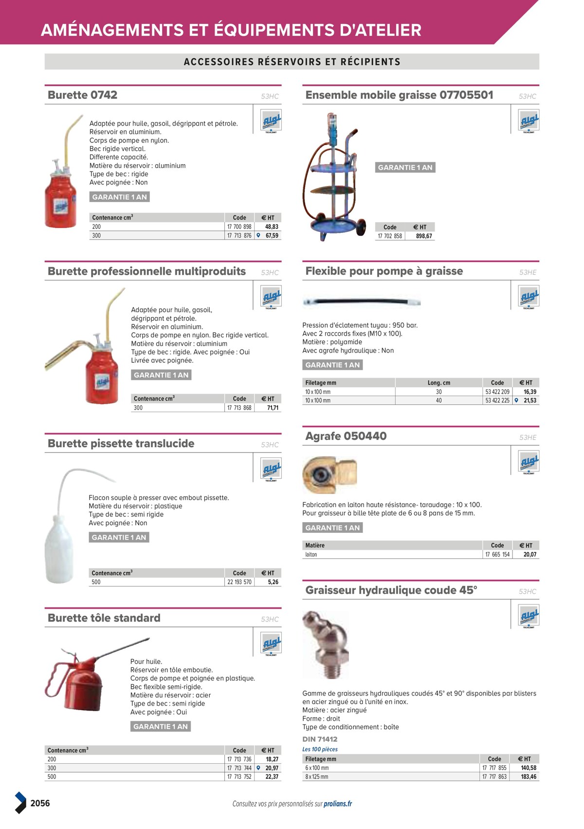 Catalogue PRO&DISPO L'OFFRE 100% STOCK DE PROLIANS, page 02058