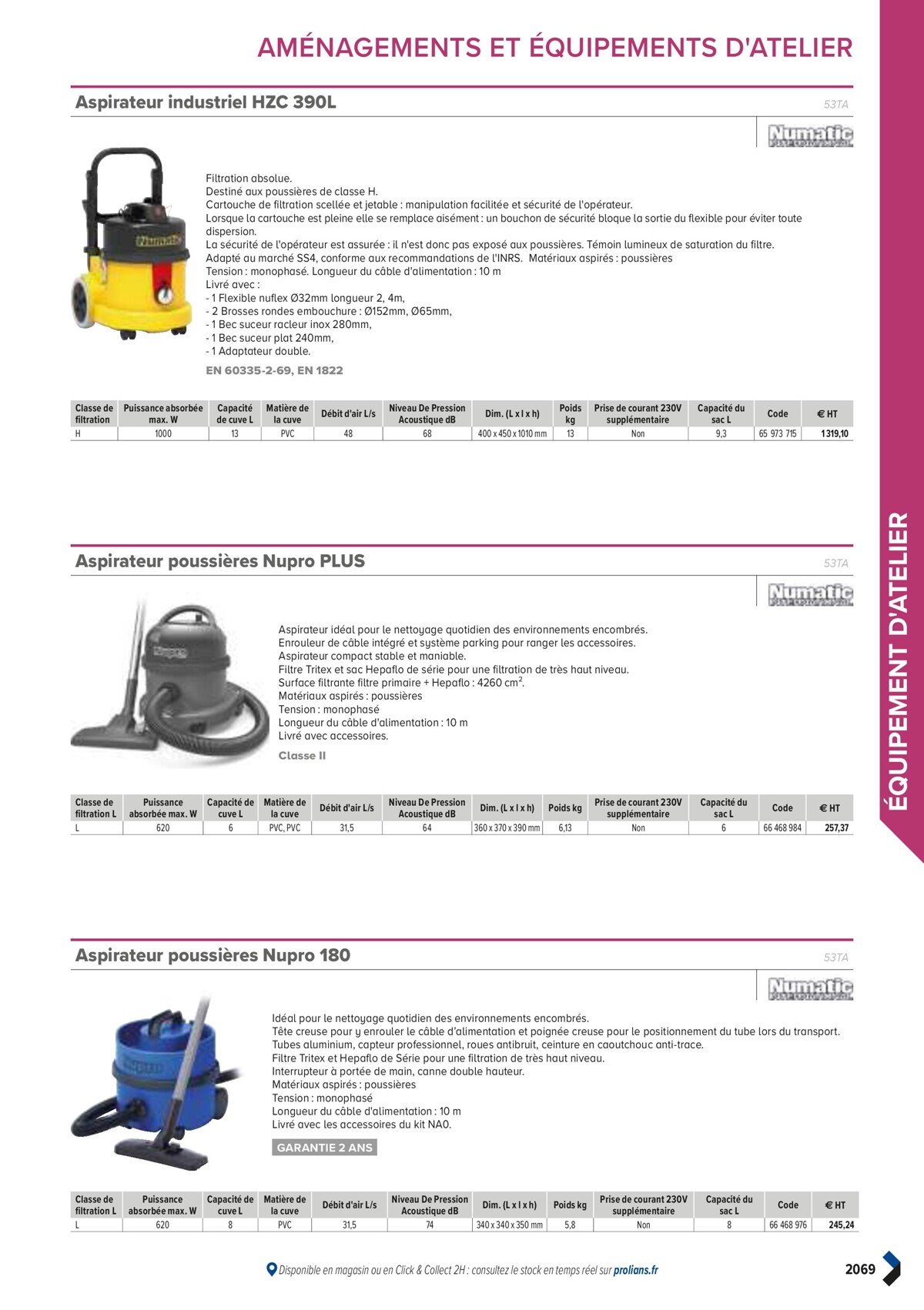 Catalogue PRO&DISPO L'OFFRE 100% STOCK DE PROLIANS, page 02071