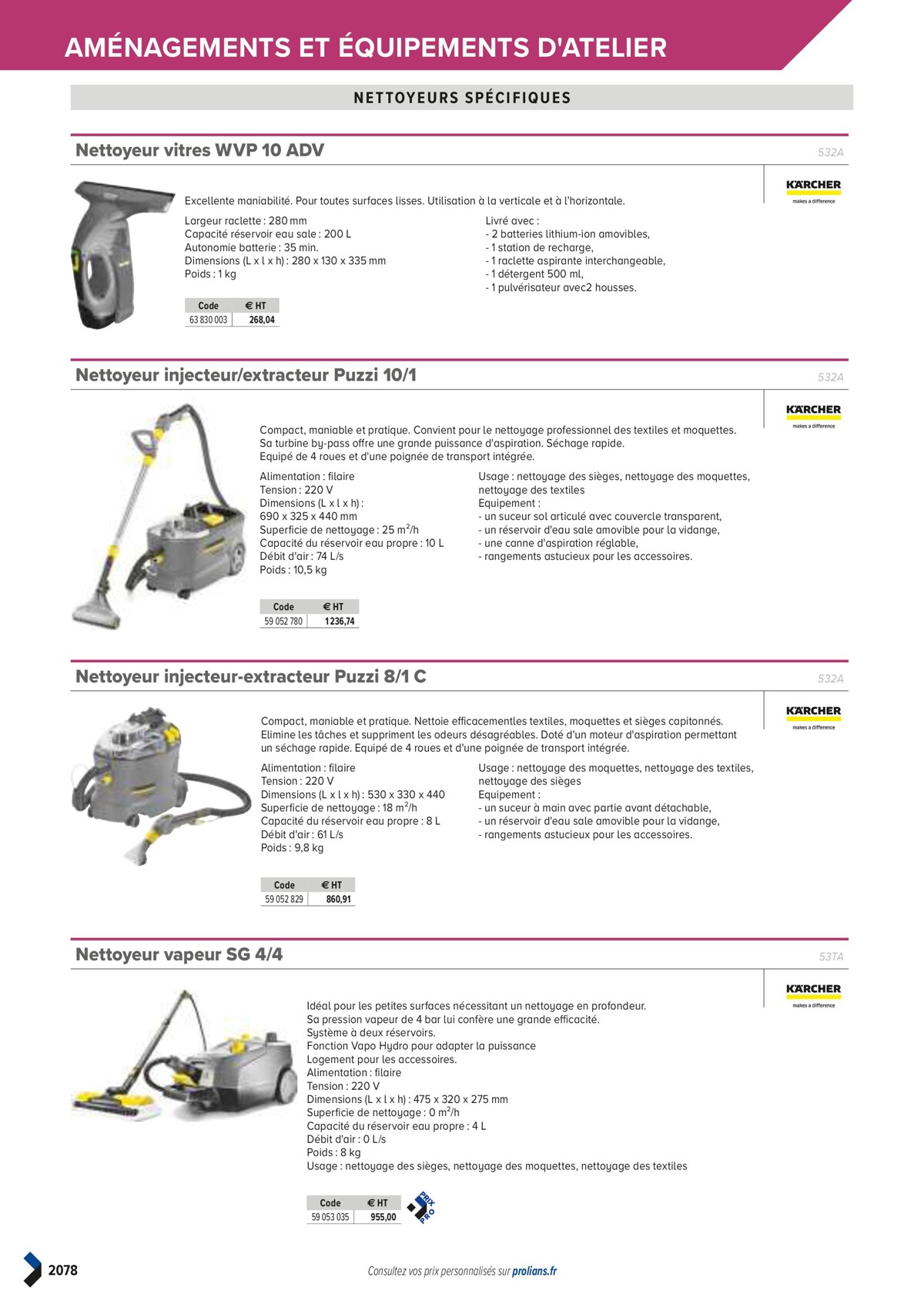 Catalogue PRO&DISPO L'OFFRE 100% STOCK DE PROLIANS, page 02080