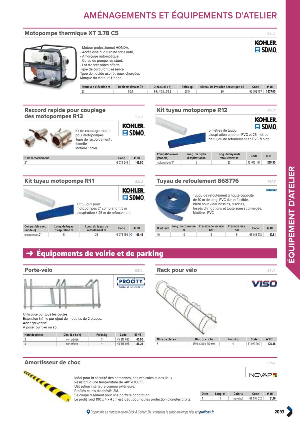 Catalogue PRO&DISPO L'OFFRE 100% STOCK DE PROLIANS, page 02095