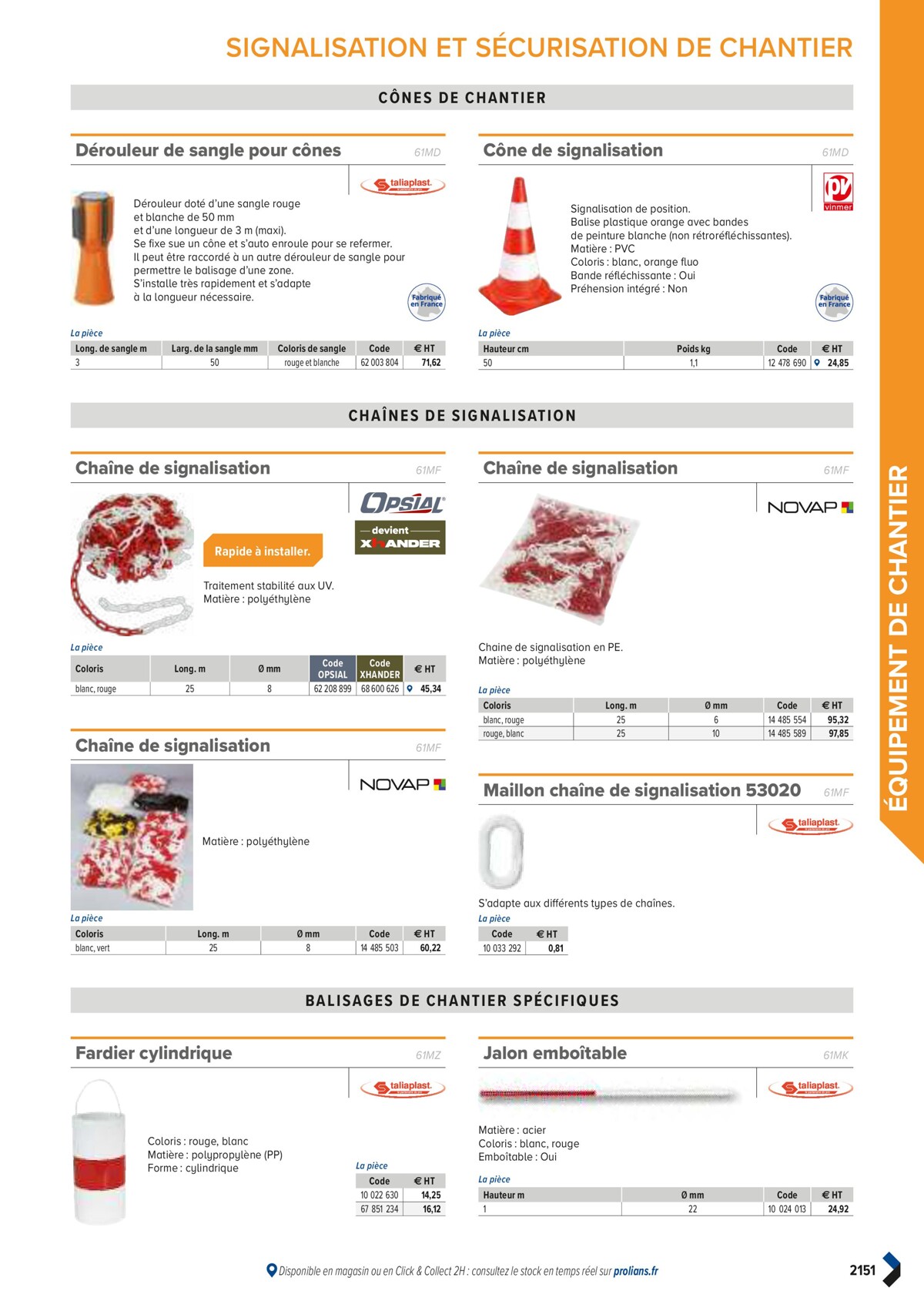 Catalogue PRO&DISPO L'OFFRE 100% STOCK DE PROLIANS, page 02153