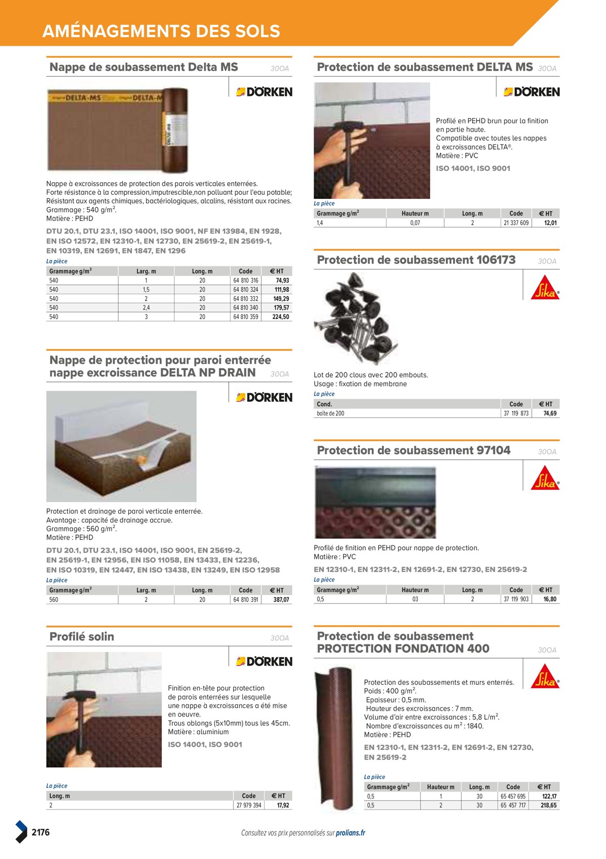 Catalogue PRO&DISPO L'OFFRE 100% STOCK DE PROLIANS, page 02178