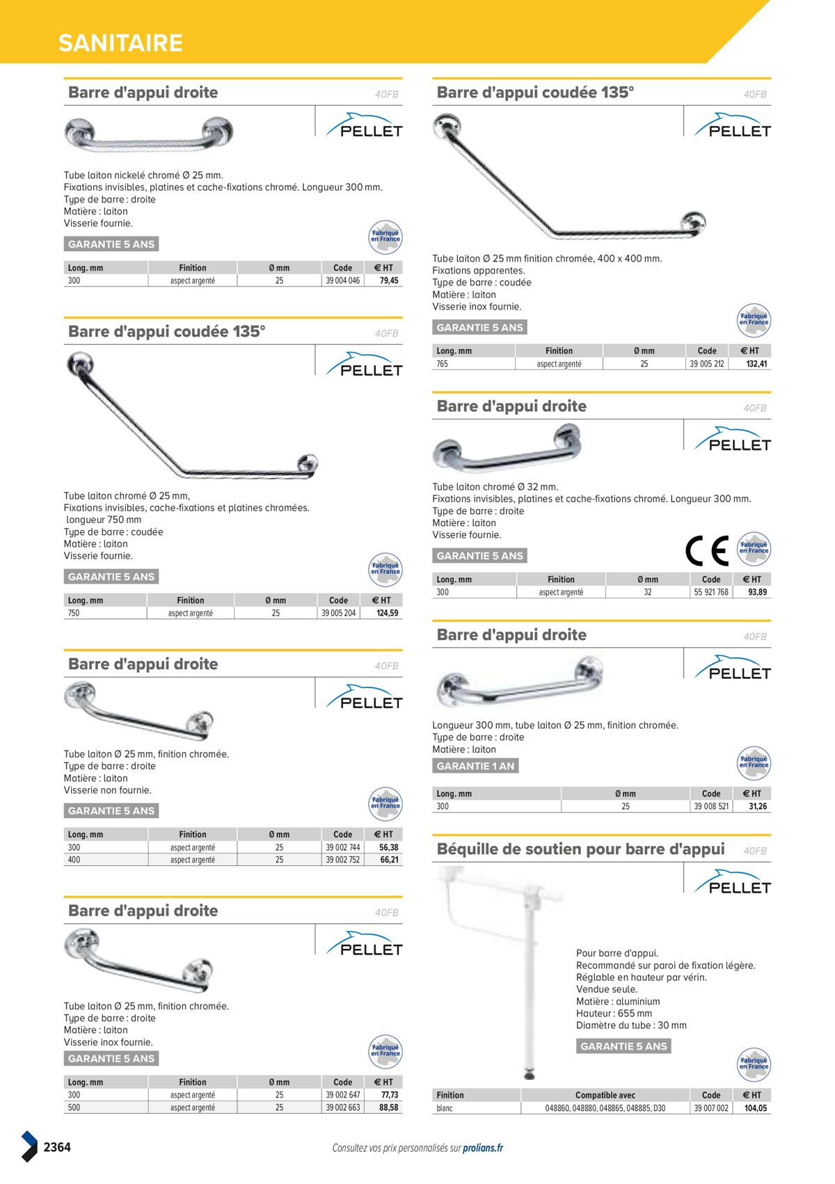 Catalogue PRO&DISPO L'OFFRE 100% STOCK DE PROLIANS, page 02366