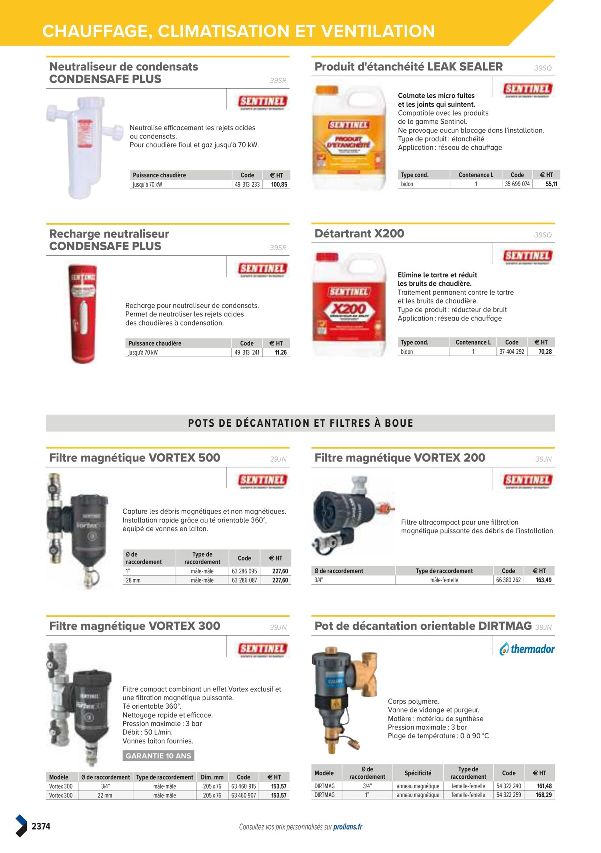 Catalogue PRO&DISPO L'OFFRE 100% STOCK DE PROLIANS, page 02376