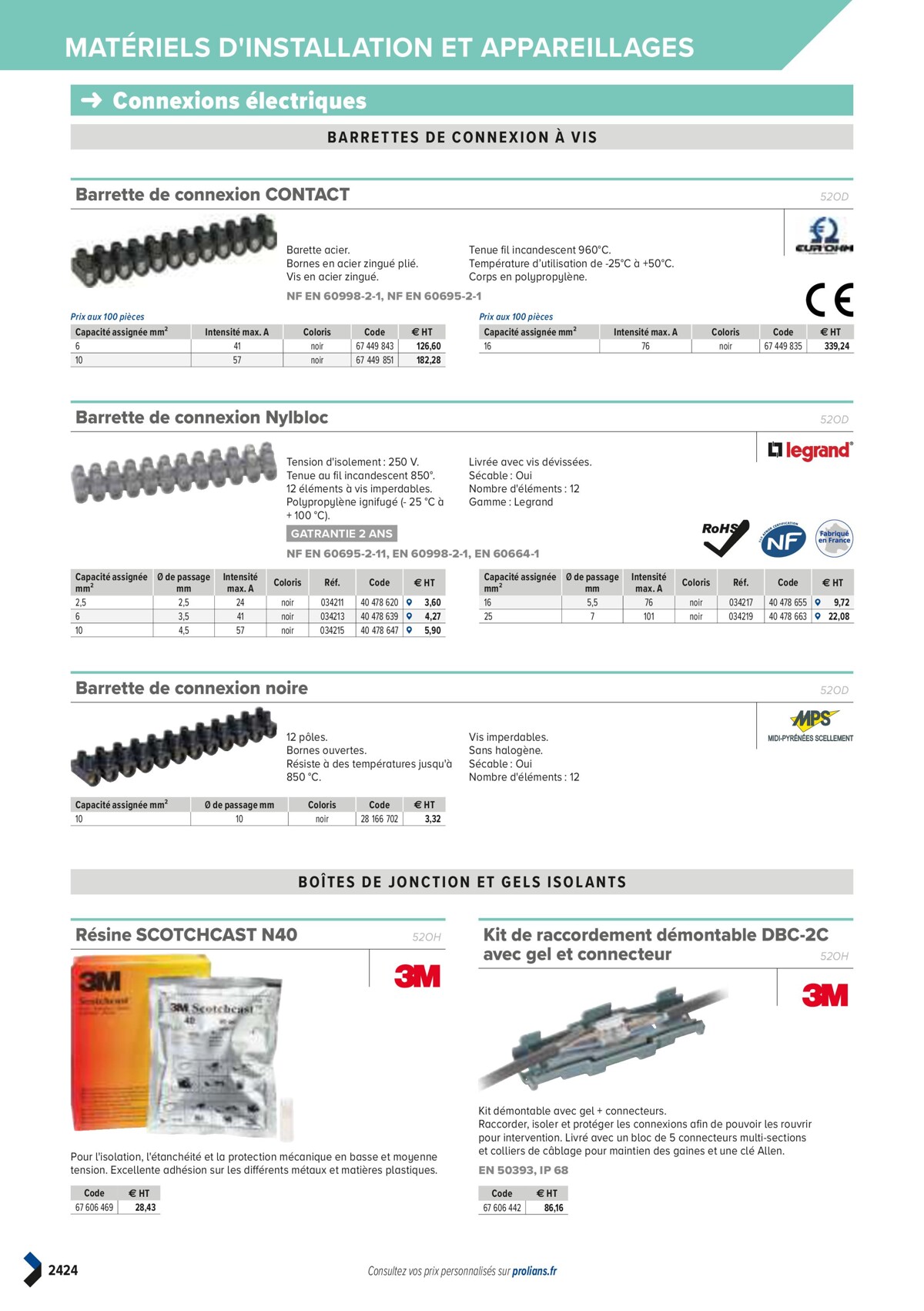 Catalogue PRO&DISPO L'OFFRE 100% STOCK DE PROLIANS, page 02426