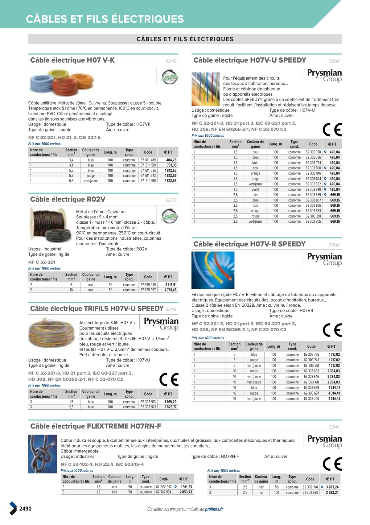 Catalogue PRO&DISPO L'OFFRE 100% STOCK DE PROLIANS, page 02492