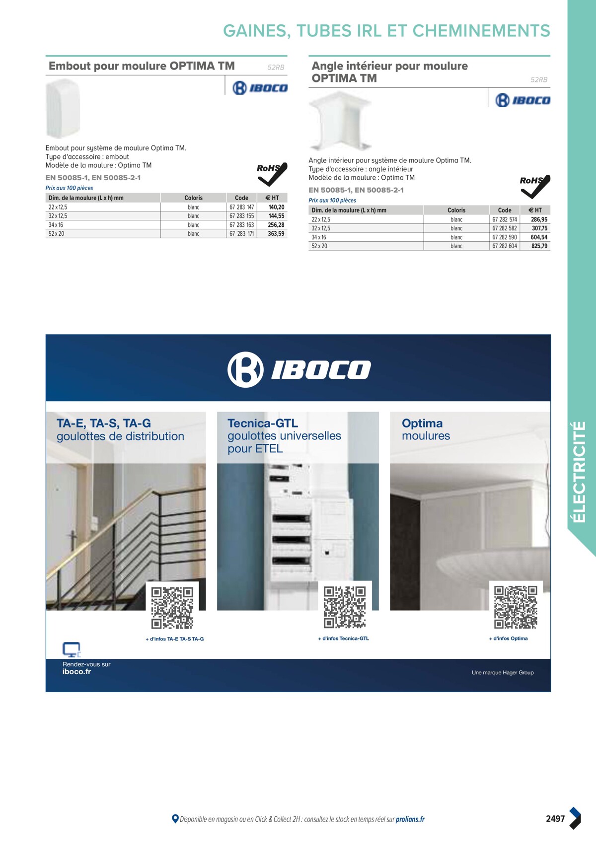 Catalogue PRO&DISPO L'OFFRE 100% STOCK DE PROLIANS, page 02499