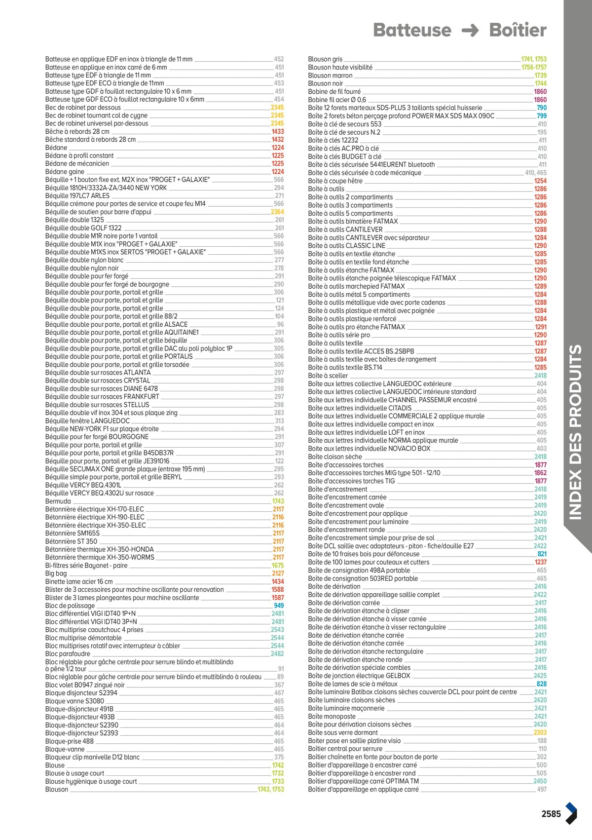 Catalogue PRO&DISPO L'OFFRE 100% STOCK DE PROLIANS, page 02587