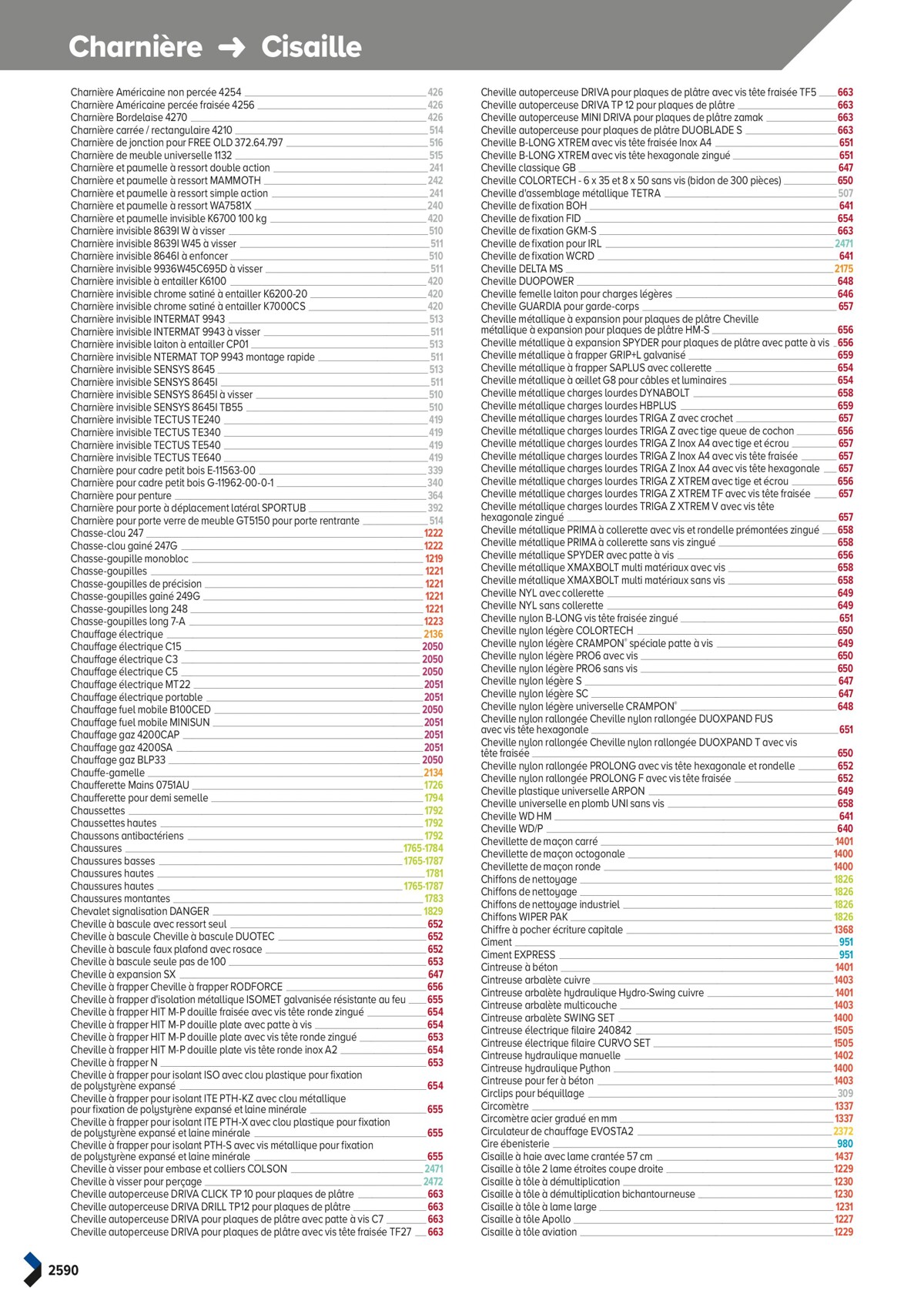 Catalogue PRO&DISPO L'OFFRE 100% STOCK DE PROLIANS, page 02592