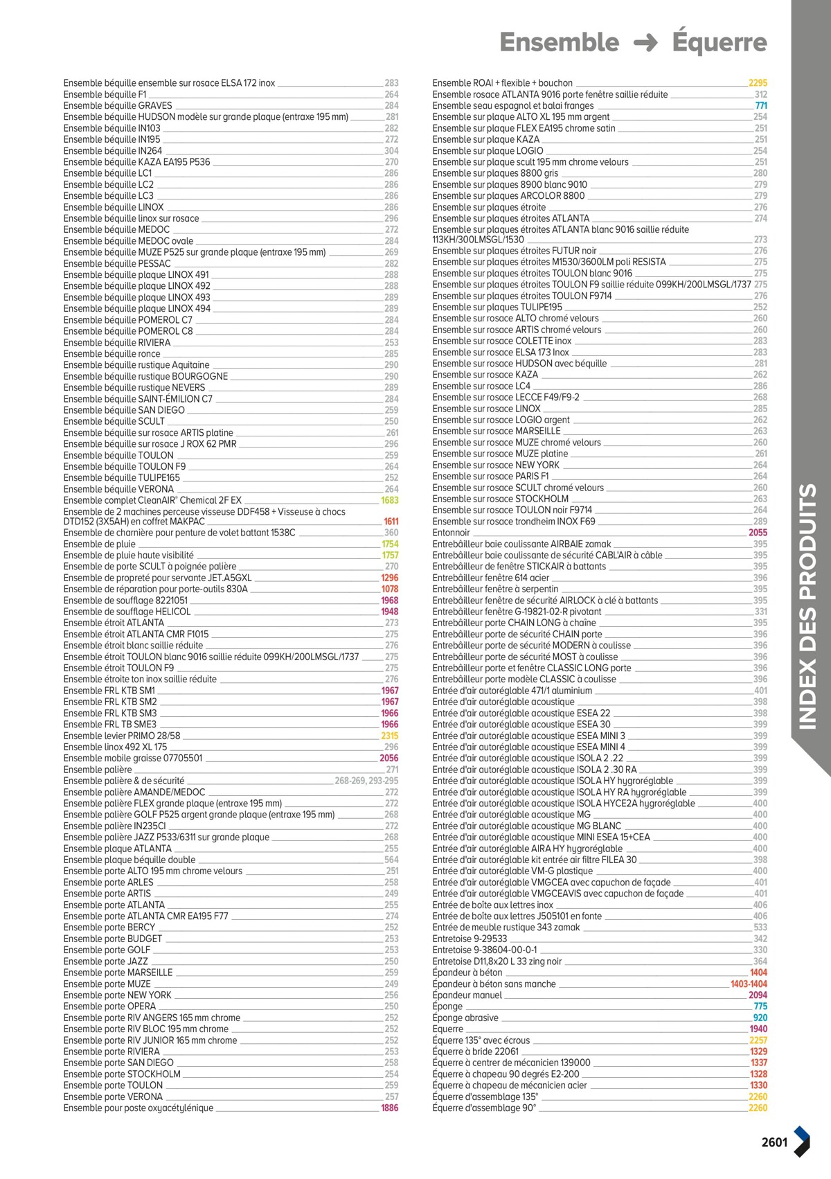 Catalogue PRO&DISPO L'OFFRE 100% STOCK DE PROLIANS, page 02603