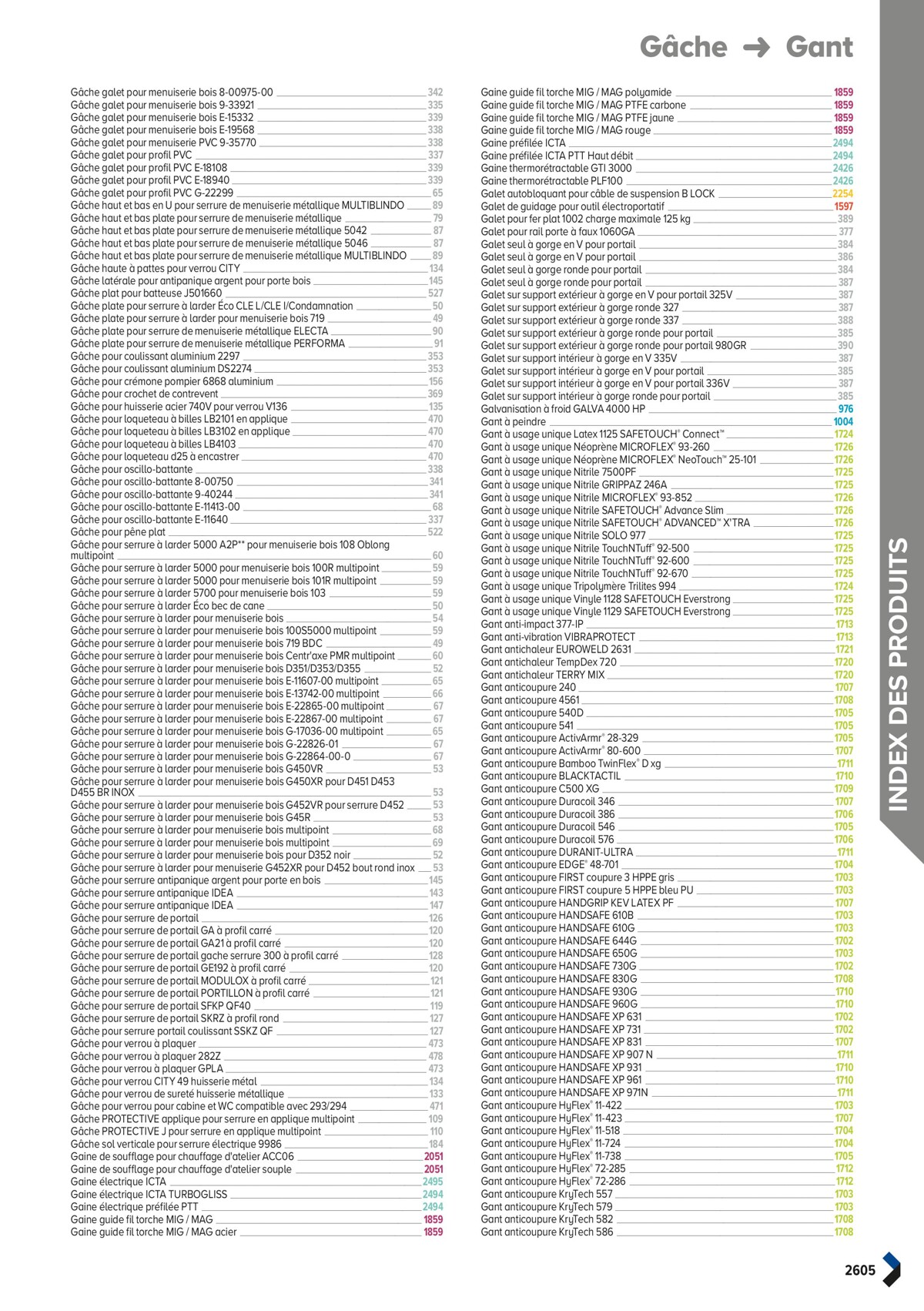 Catalogue PRO&DISPO L'OFFRE 100% STOCK DE PROLIANS, page 02607