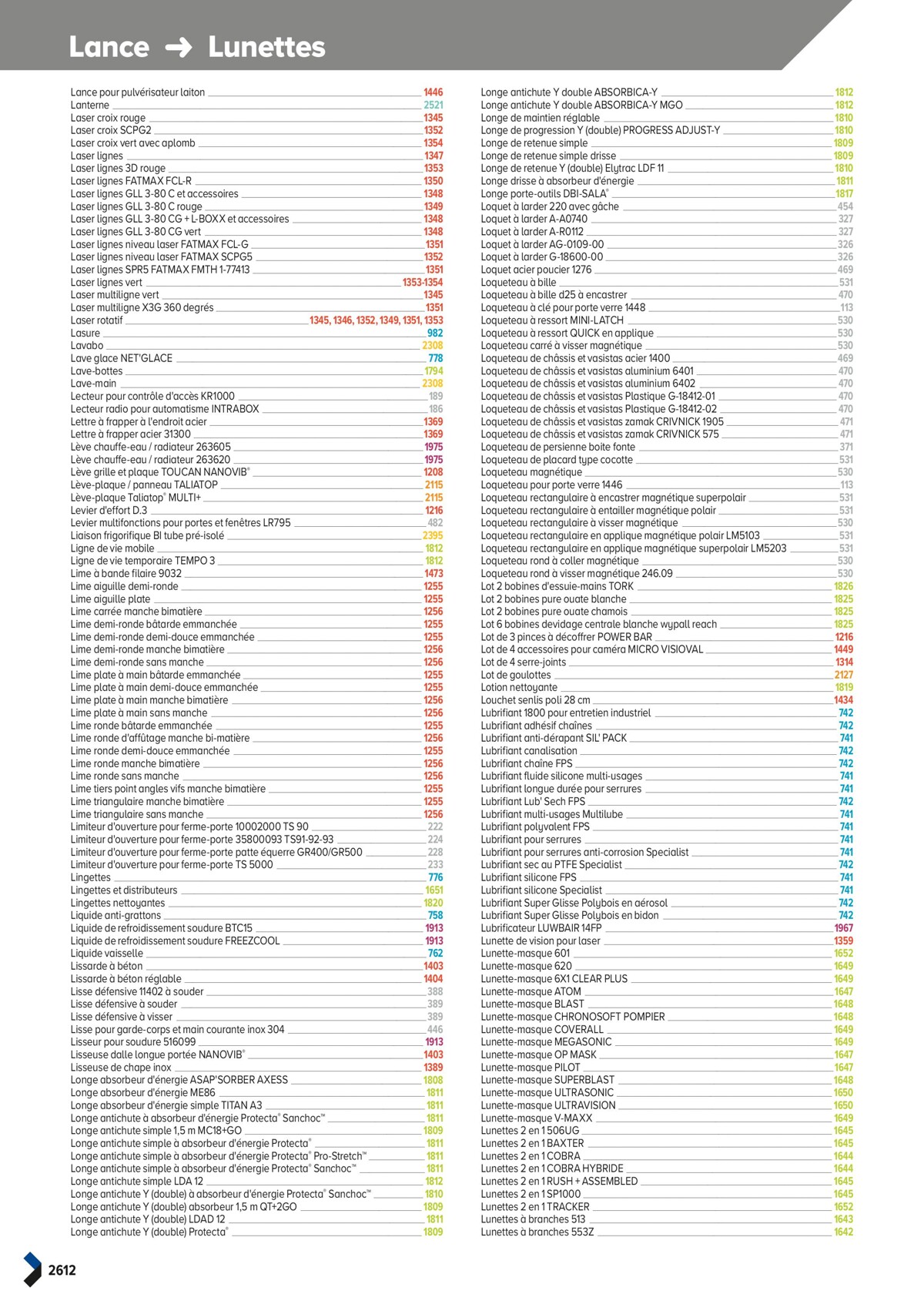 Catalogue PRO&DISPO L'OFFRE 100% STOCK DE PROLIANS, page 02614