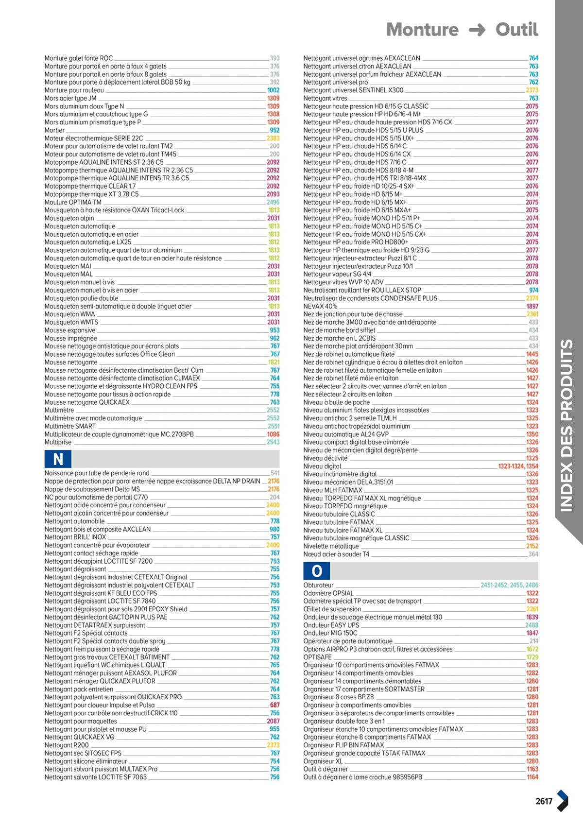 Catalogue PRO&DISPO L'OFFRE 100% STOCK DE PROLIANS, page 02619