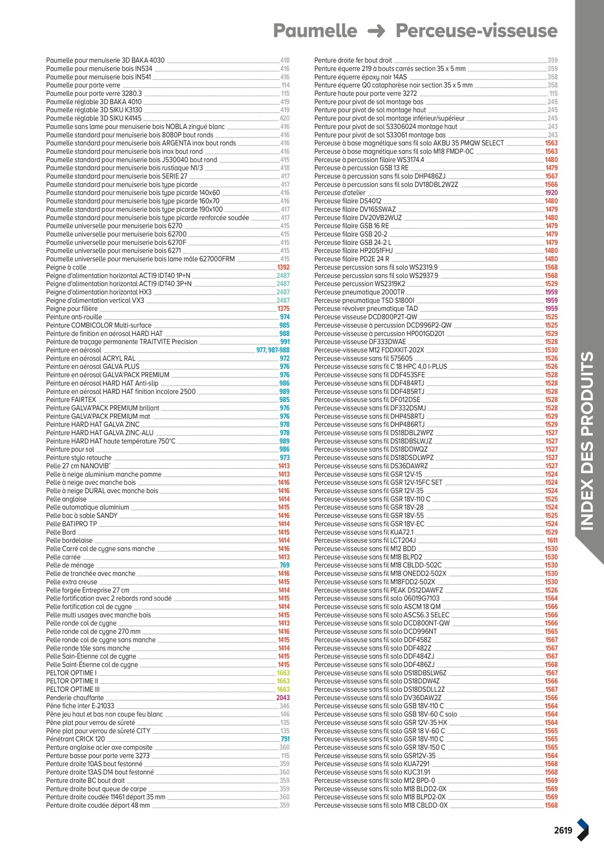 Catalogue PRO&DISPO L'OFFRE 100% STOCK DE PROLIANS, page 02621