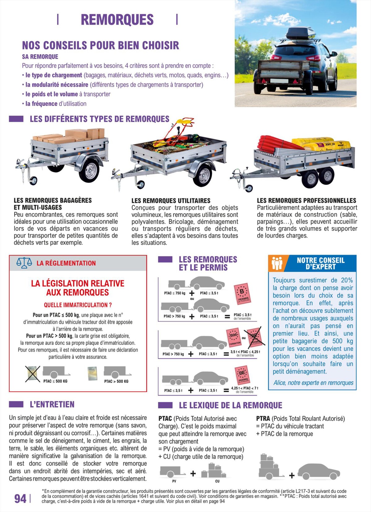 Catalogue LE GUIDE AUTO & 2 ROUES, page 00094