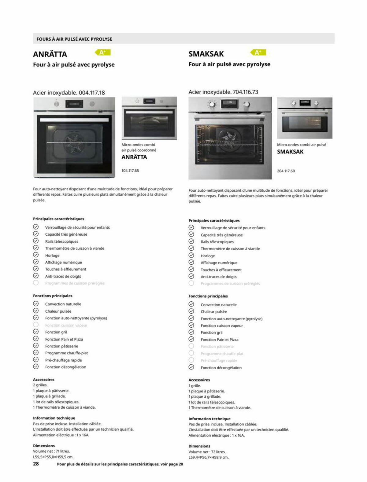 Catalogue IKEA Electromenager, page 00028
