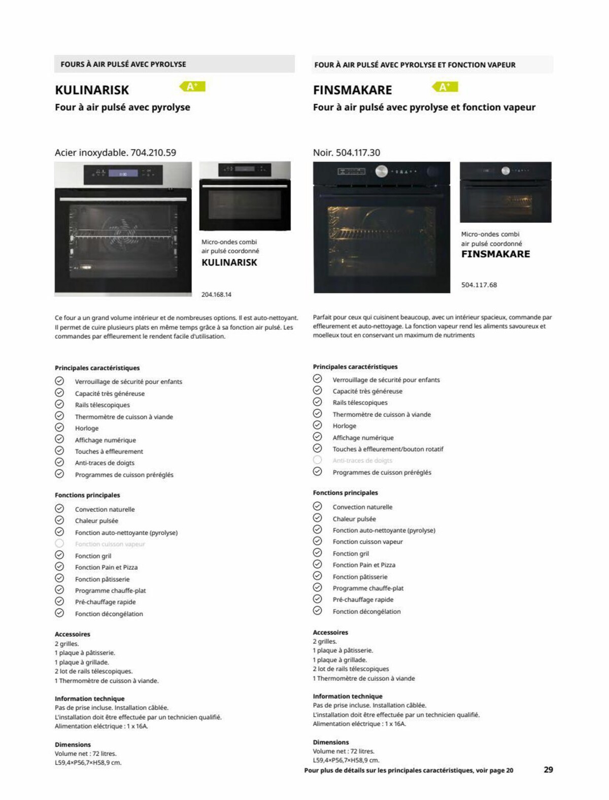 Catalogue IKEA Electromenager, page 00029