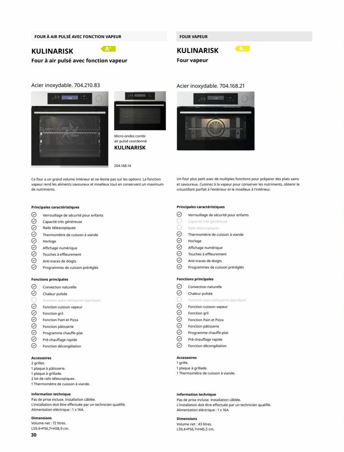 Catalogue IKEA Electromenager, page 00030