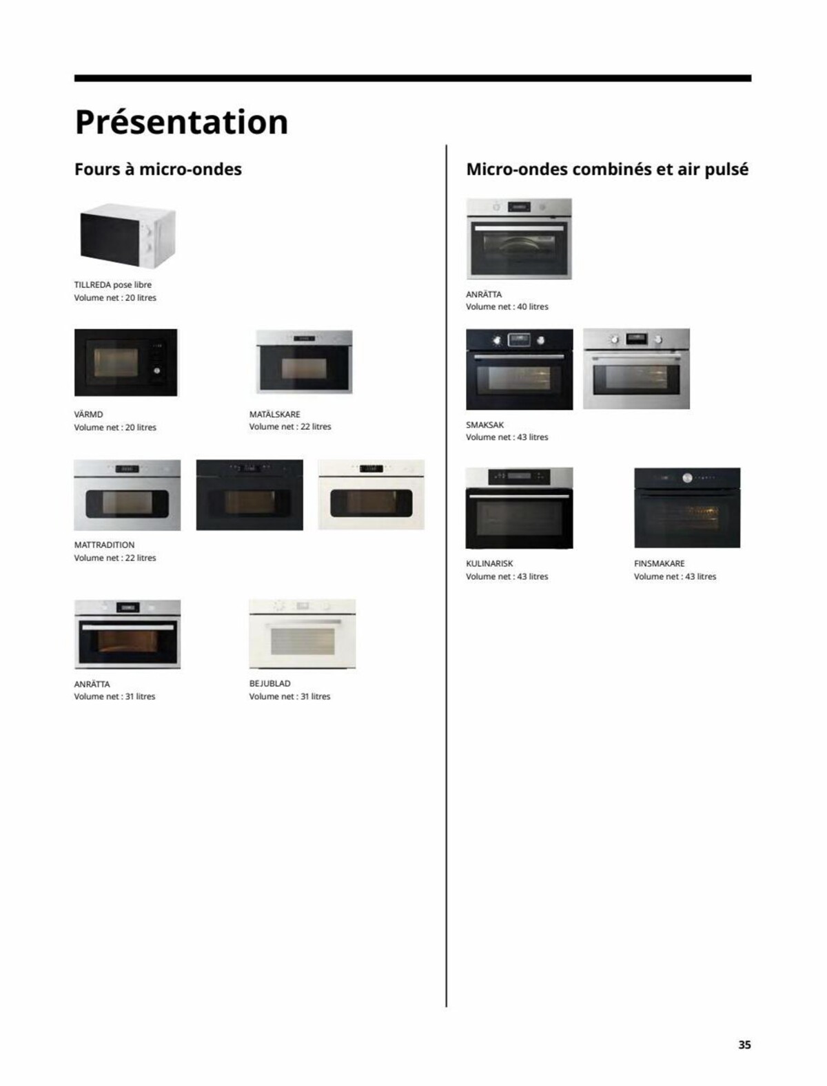 Catalogue IKEA Electromenager, page 00035