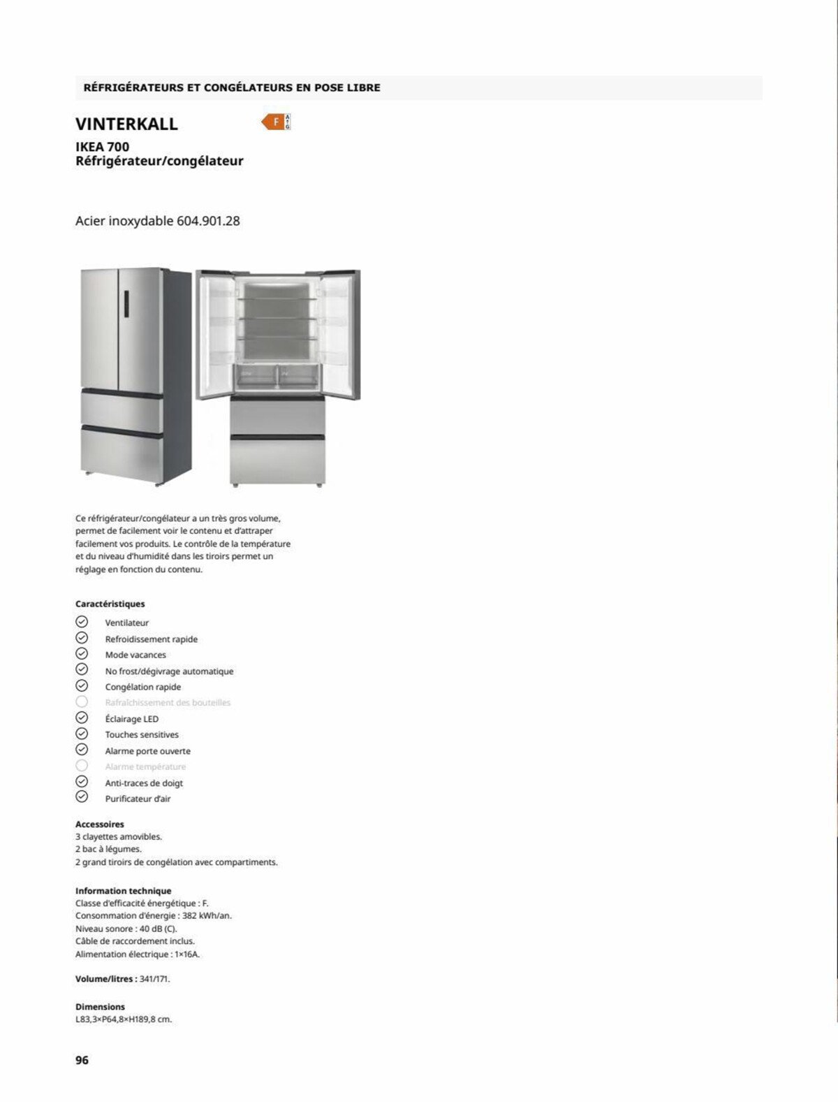 Catalogue IKEA Electromenager, page 00096