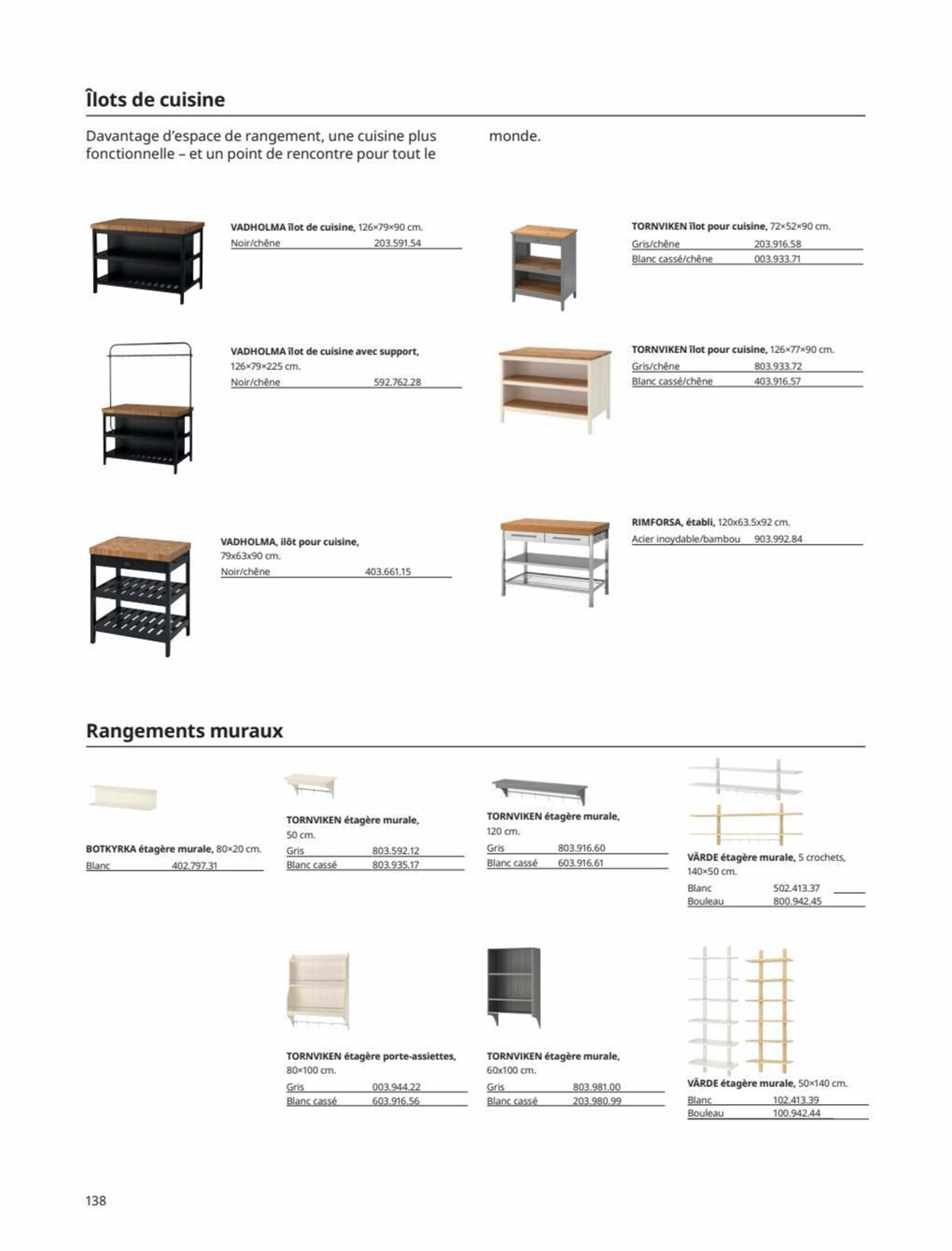 Catalogue IKEA Cuisines, page 00138