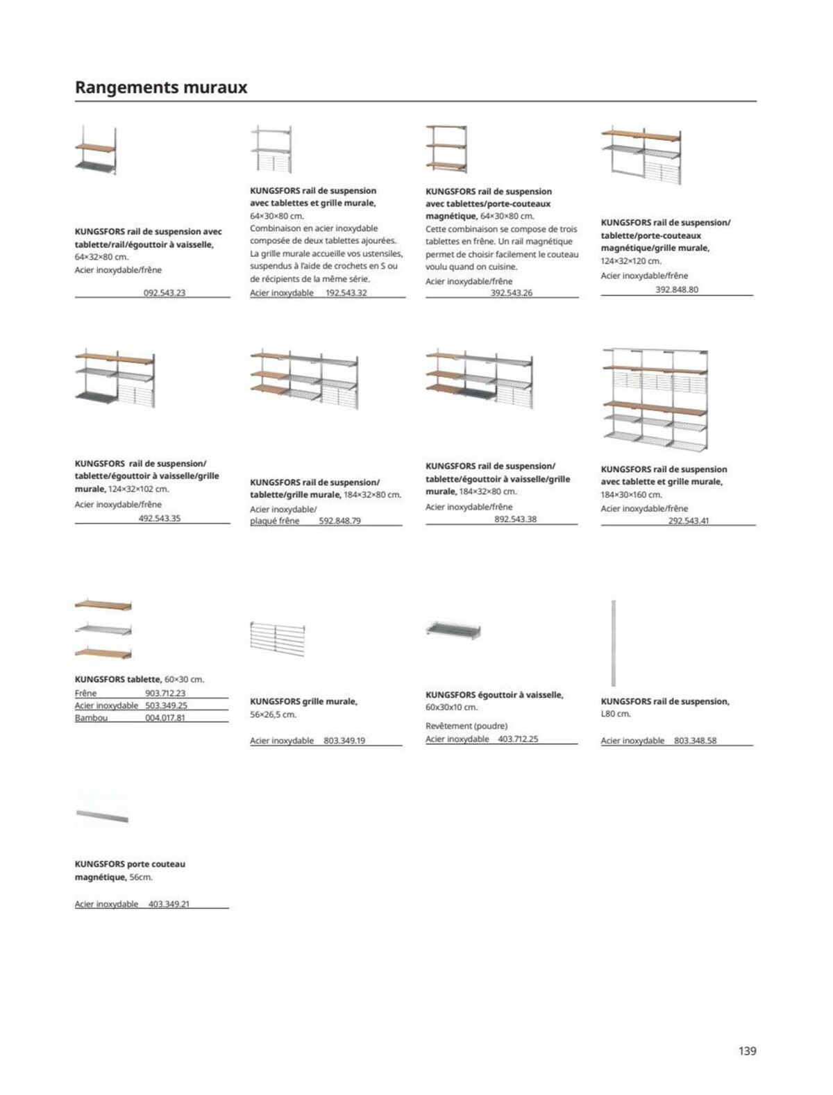 Catalogue IKEA Cuisines, page 00139