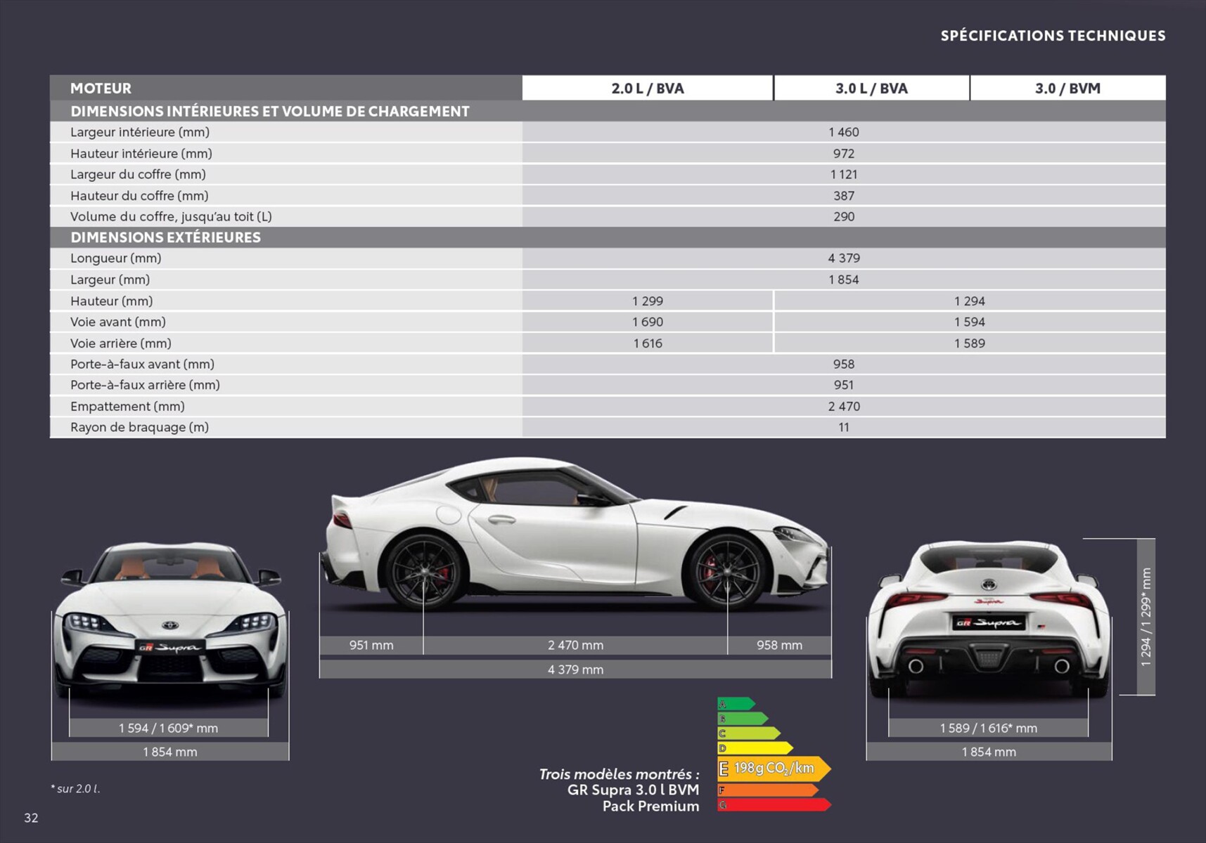 Catalogue Toyota Supra , page 00032