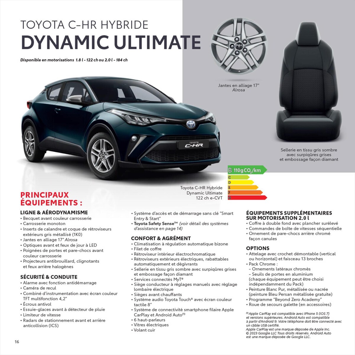 Catalogue Toyota C-HR , page 00016