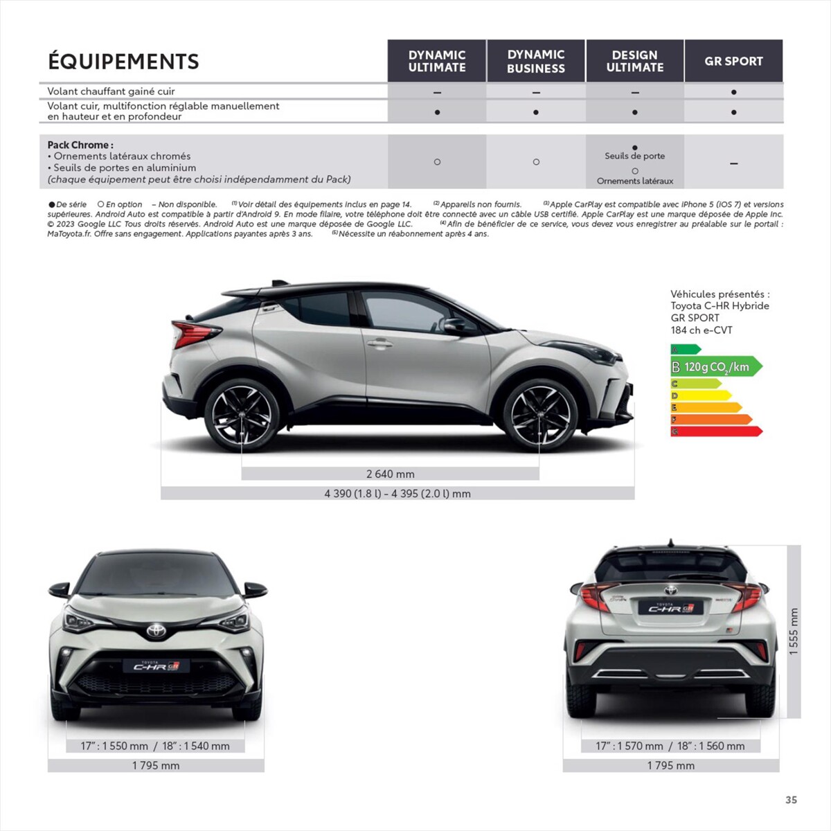 Catalogue Toyota C-HR , page 00035