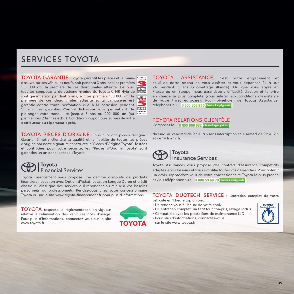 Catalogue Toyota C-HR , page 00039