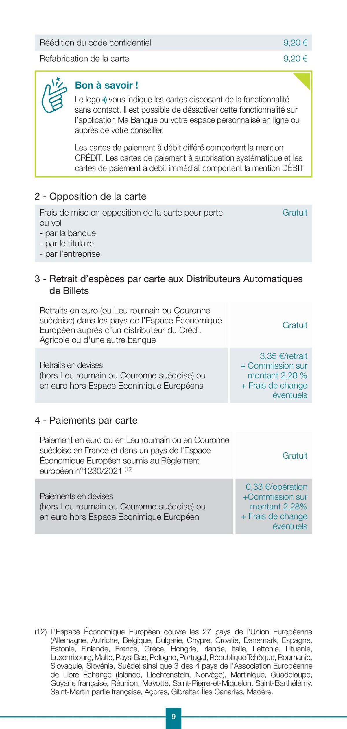 Catalogue Professionels / Vos Tarifs au Quotidien, page 00009