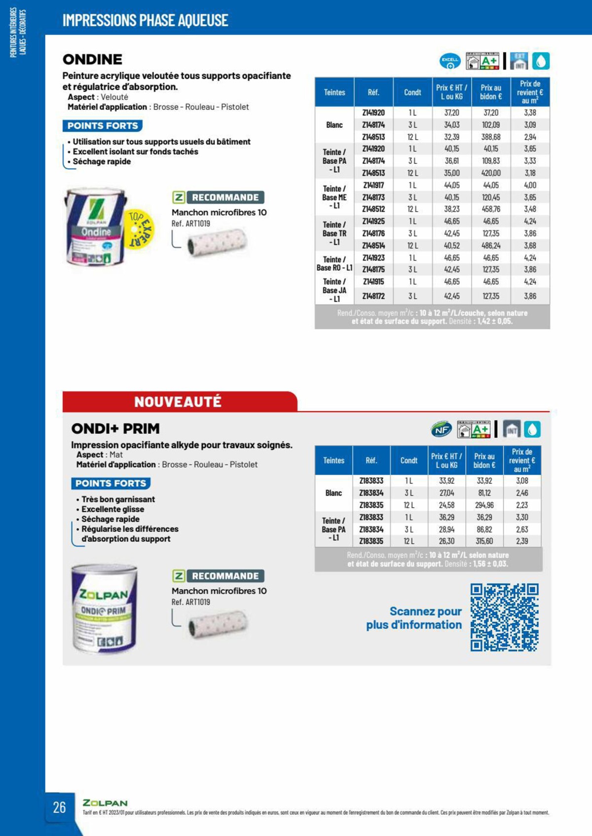 Catalogue Zolpan | Guide 2023, page 00026