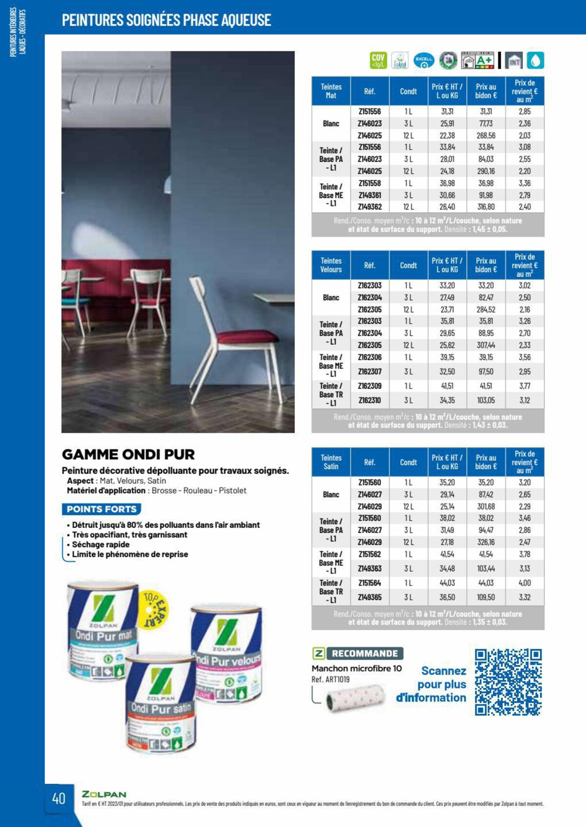 Catalogue Zolpan | Guide 2023, page 00040