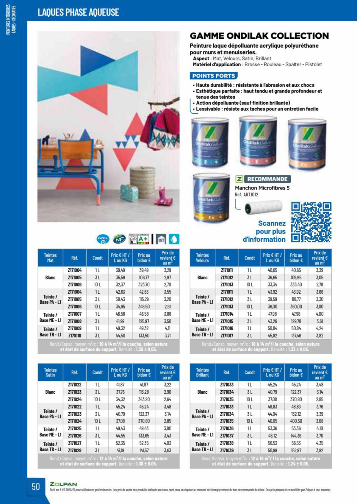 Catalogue Zolpan | Guide 2023, page 00050