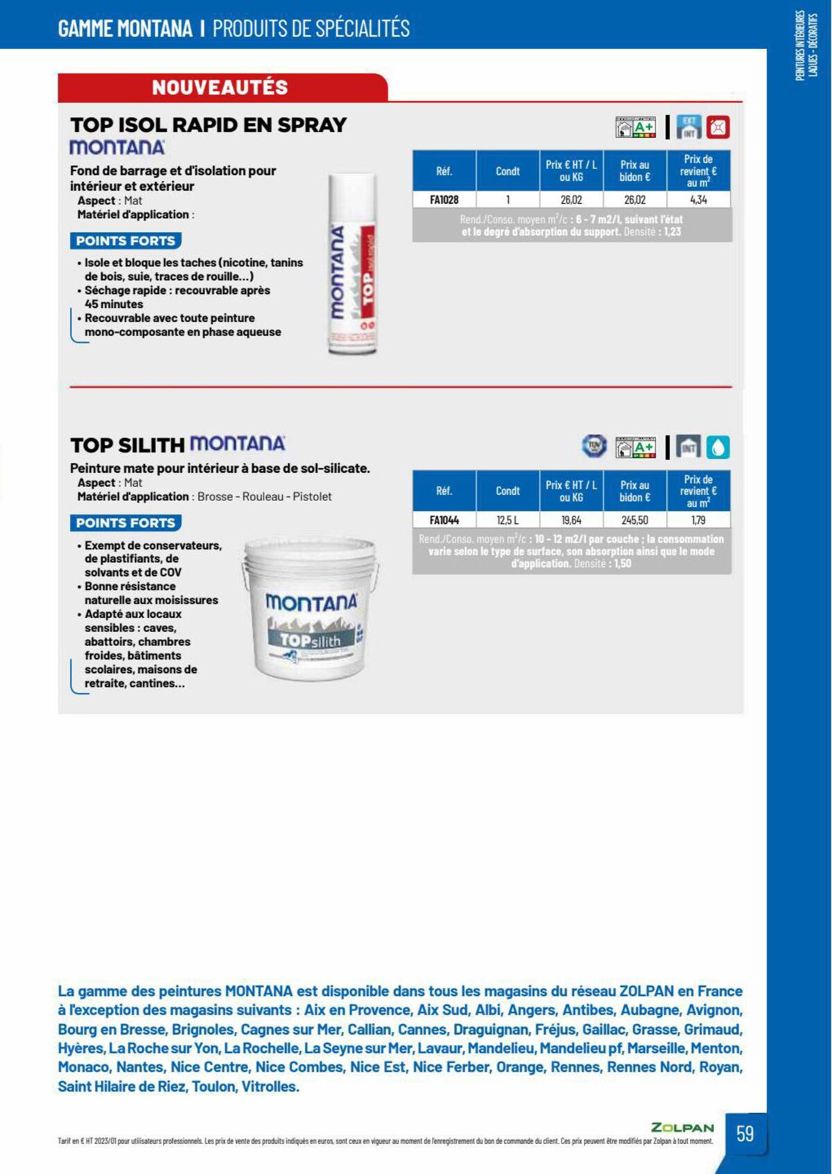 Catalogue Zolpan | Guide 2023, page 00059