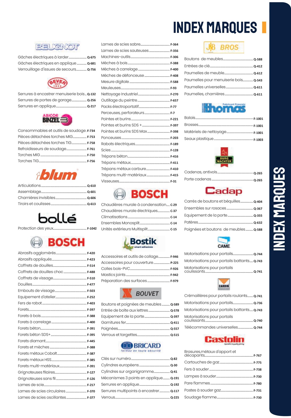 Catalogue Au Forum du Bâtiment Plus proche,Plus pro, page 00051